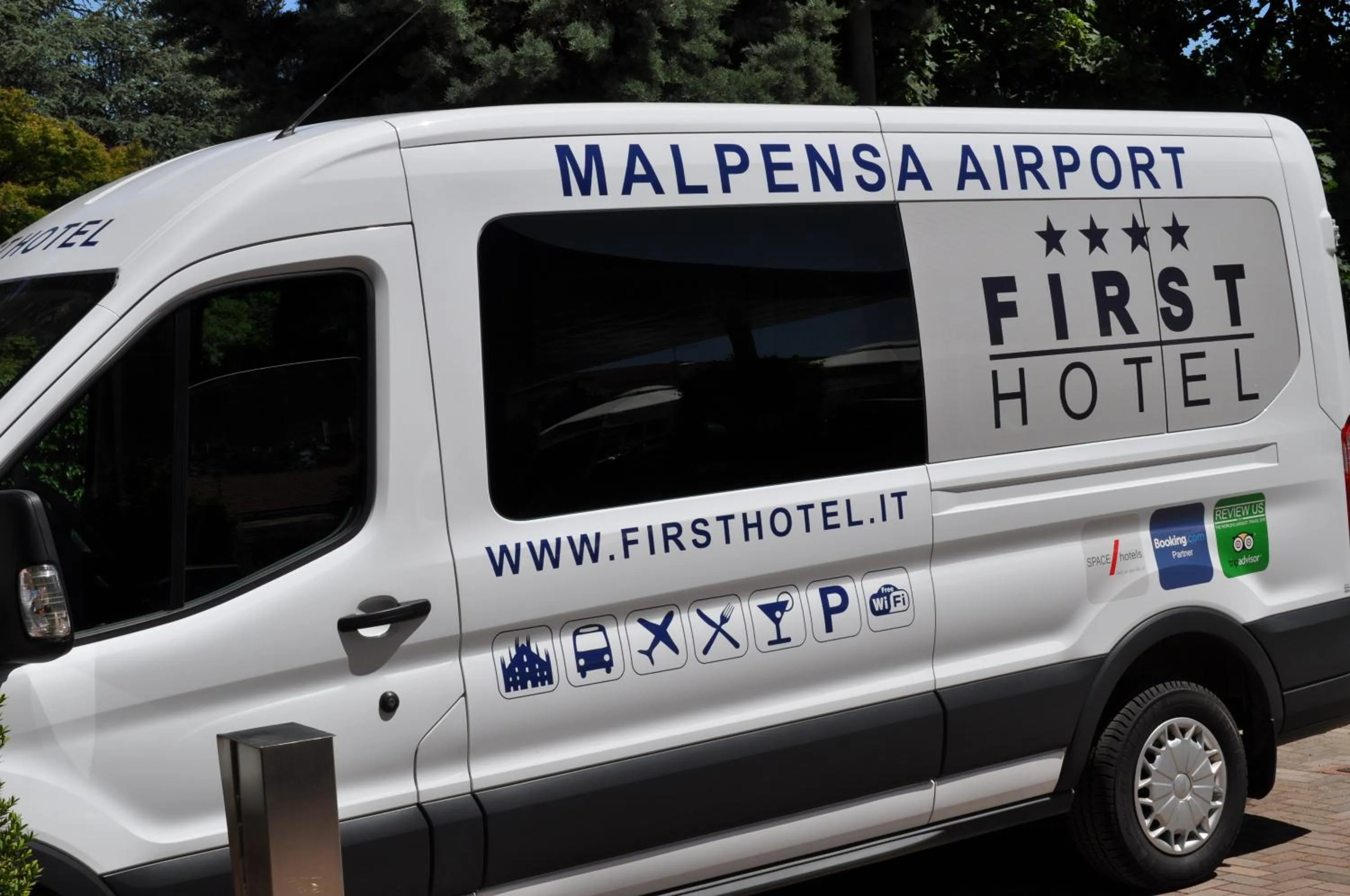 Decorative detail in First Hotel Malpensa