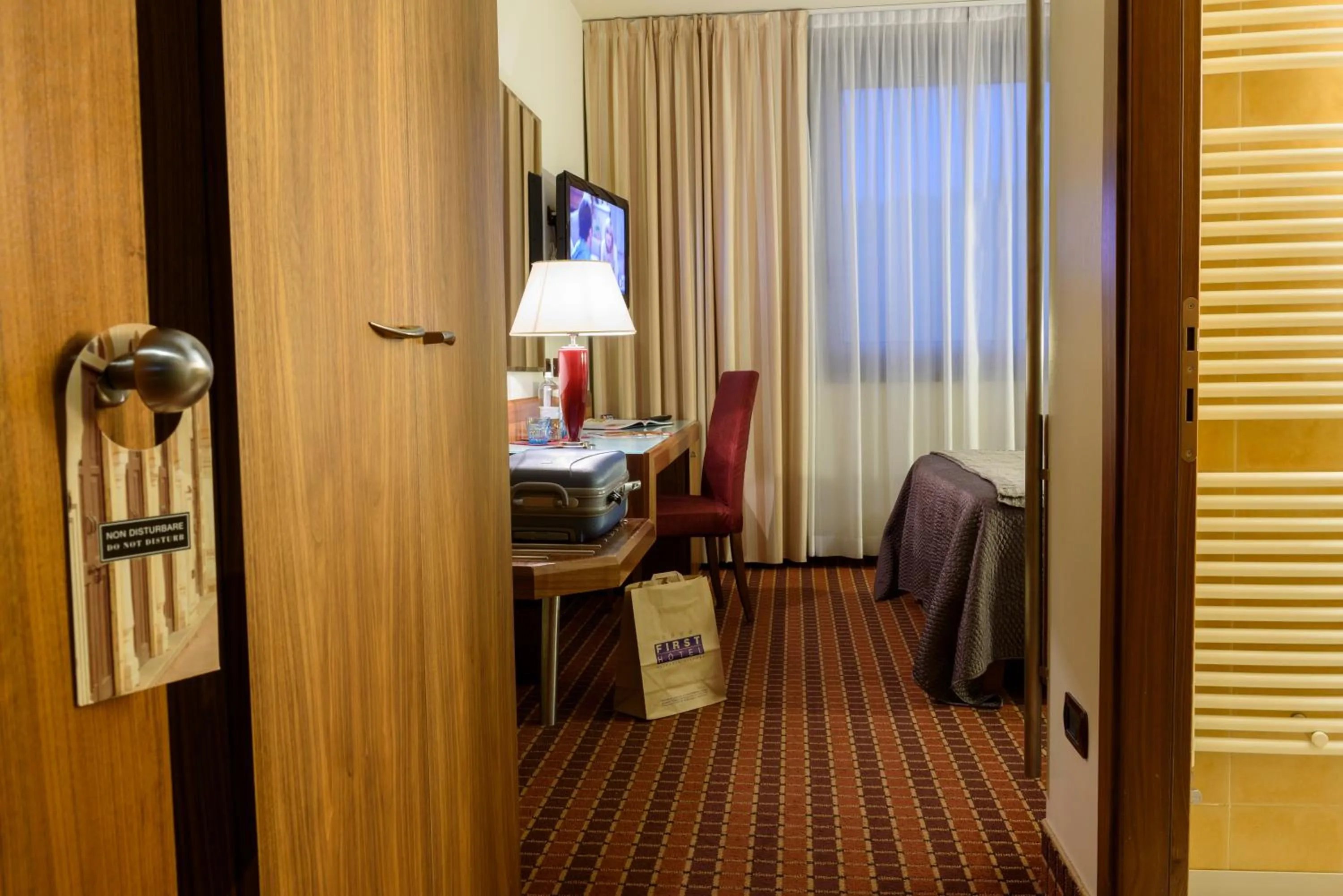 Photo of the whole room in First Hotel Malpensa