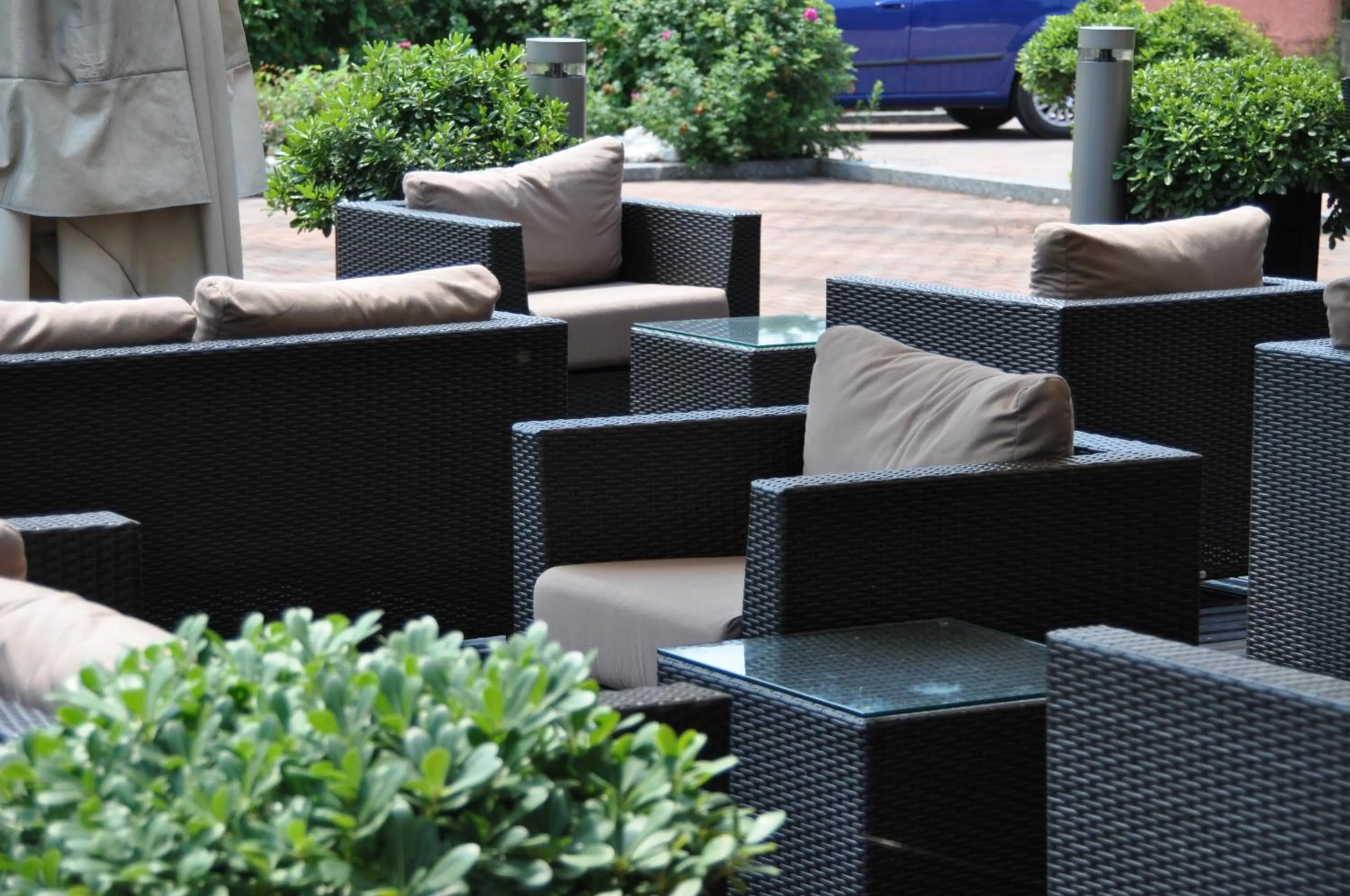 Balcony/Terrace in First Hotel Malpensa