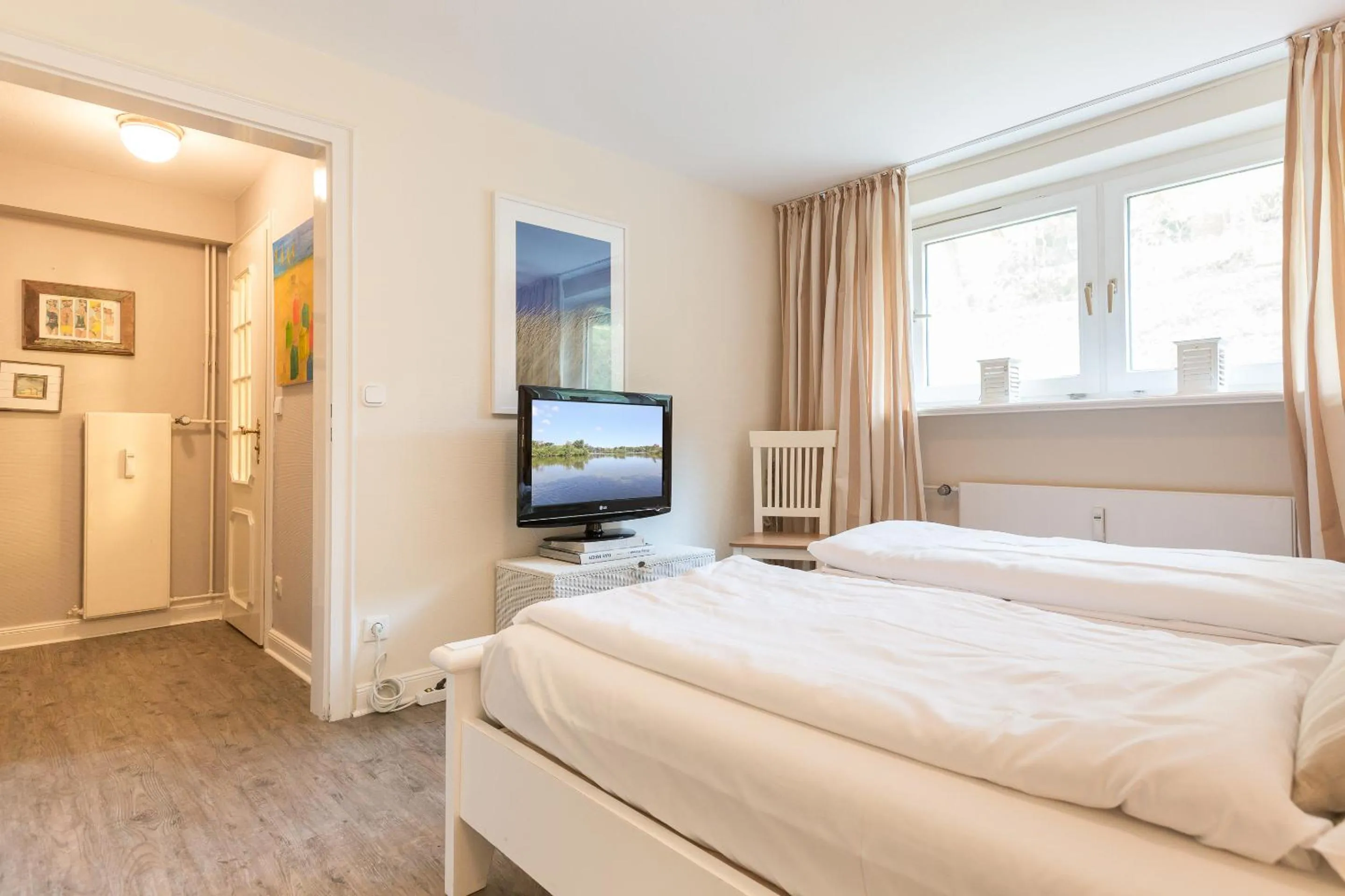 Bedroom, Bed in Strandgut App 88