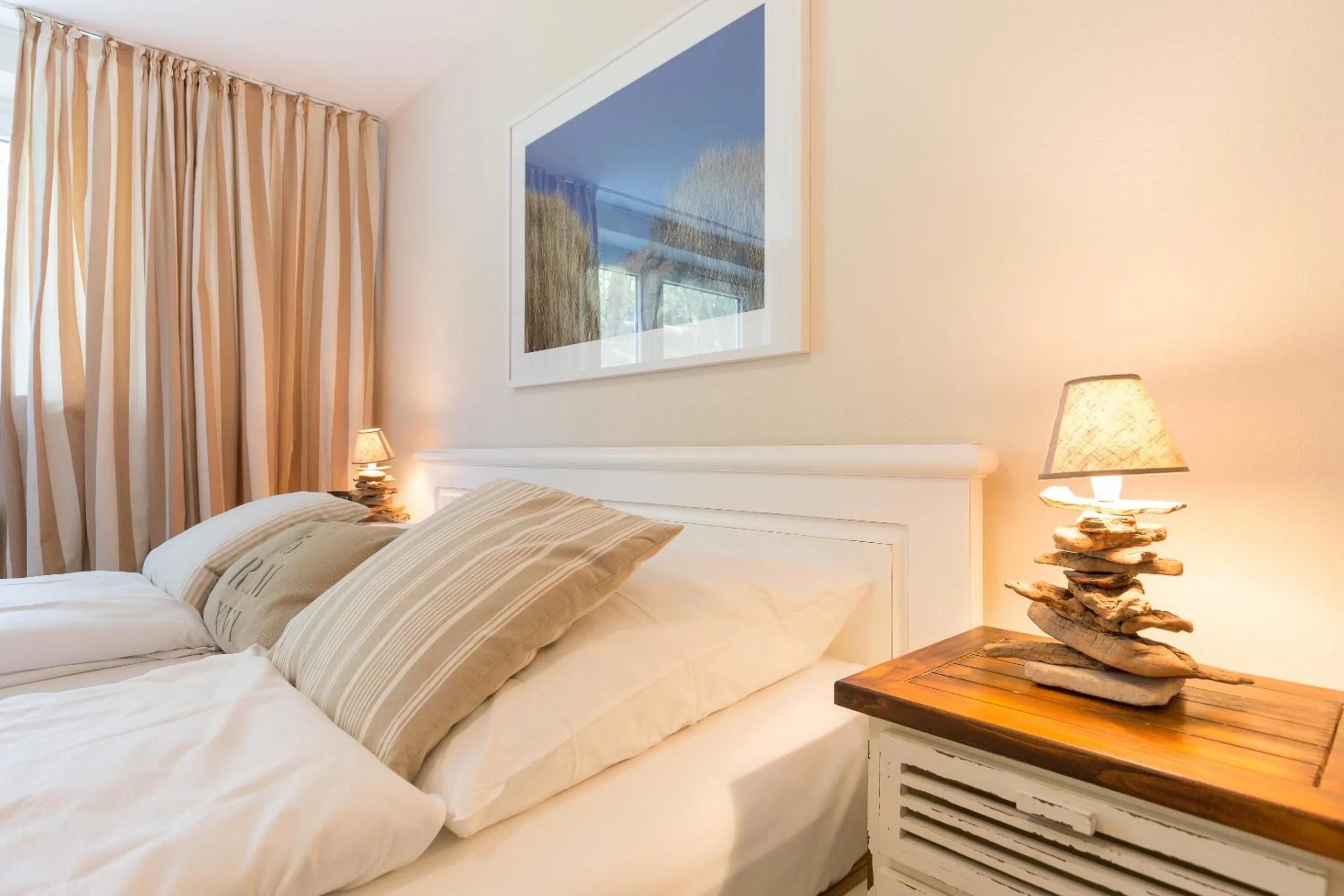 Bedroom, Bed in Strandgut App 88