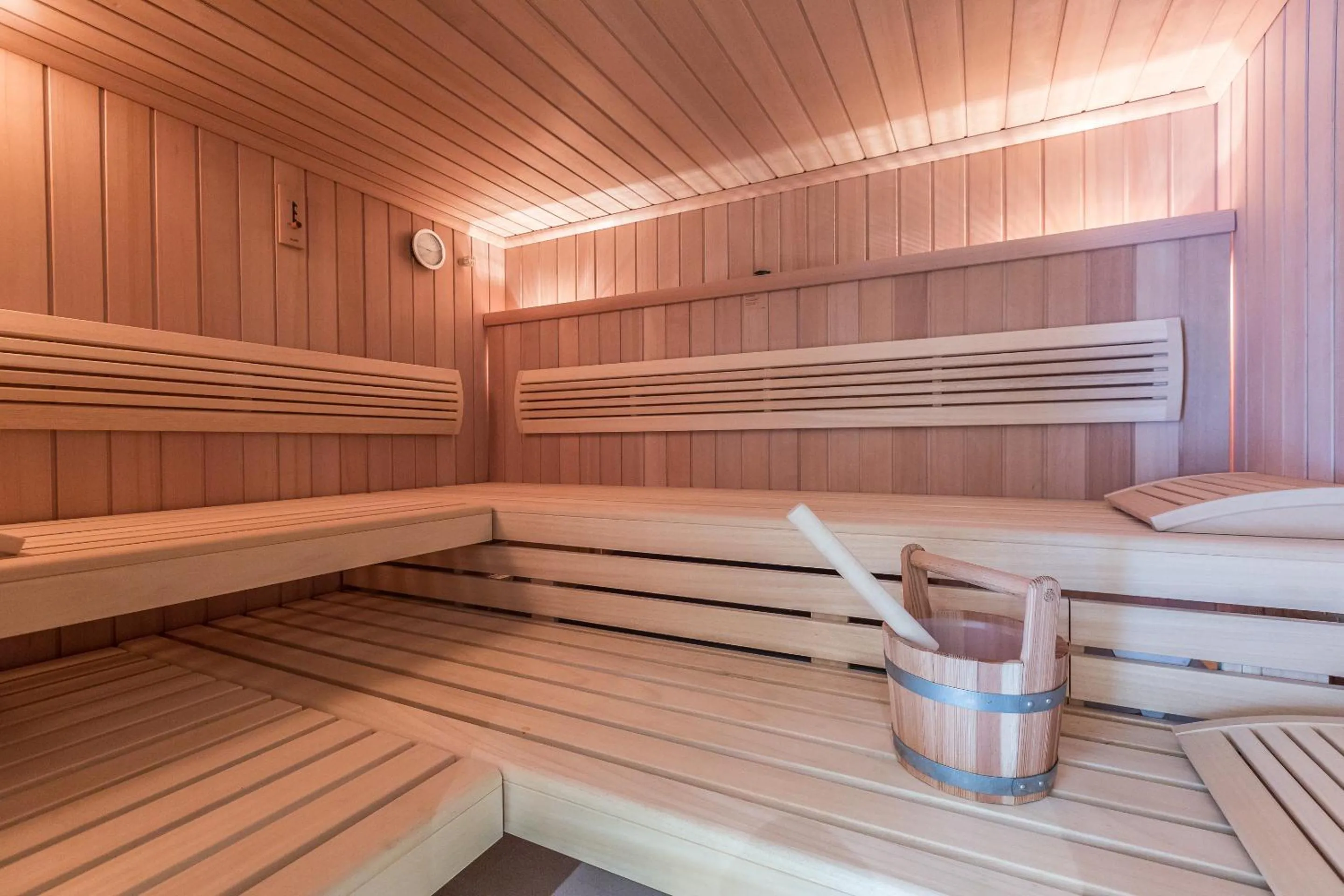 Sauna in Sunset Beach House