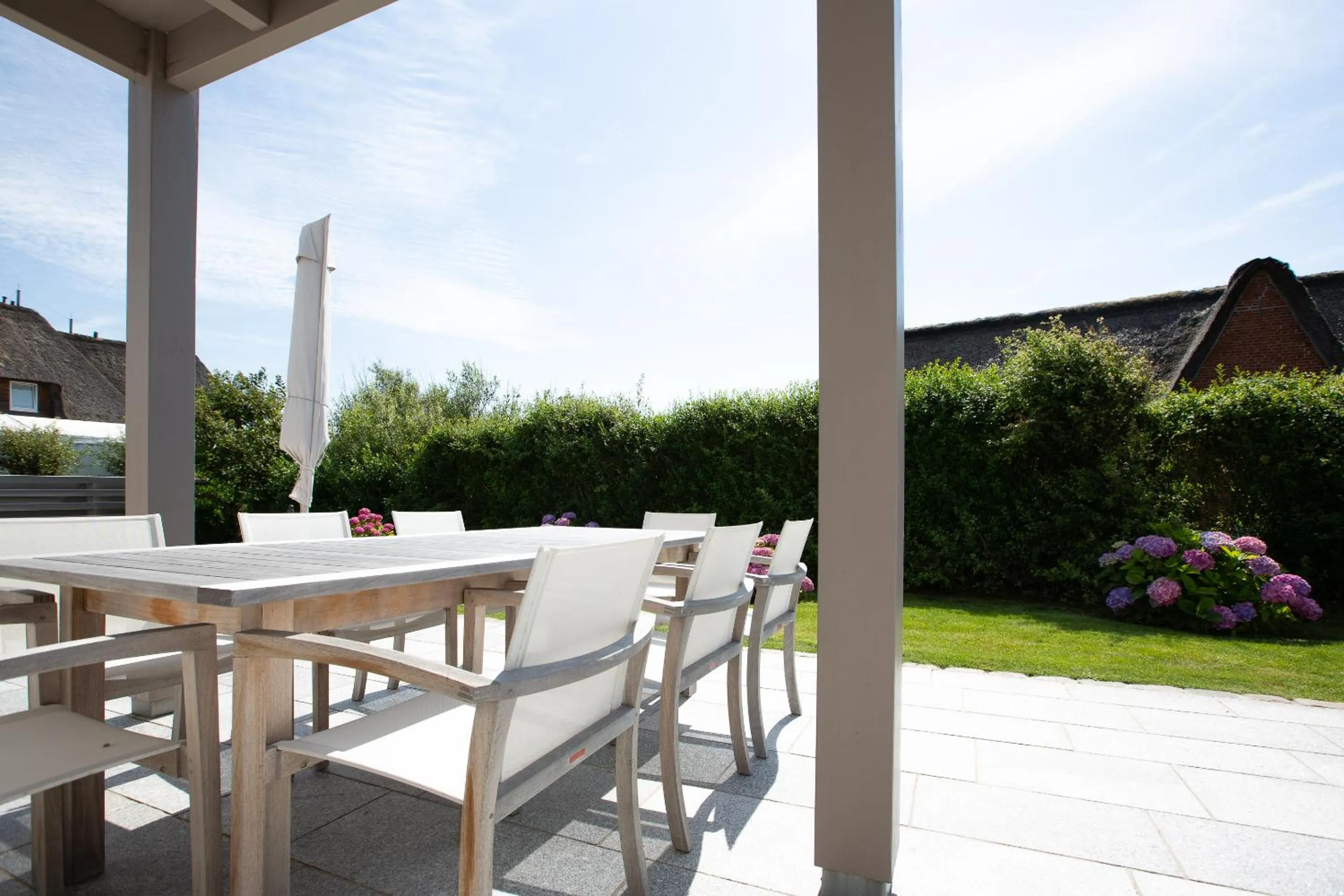 Balcony/Terrace in Sunset Beach House