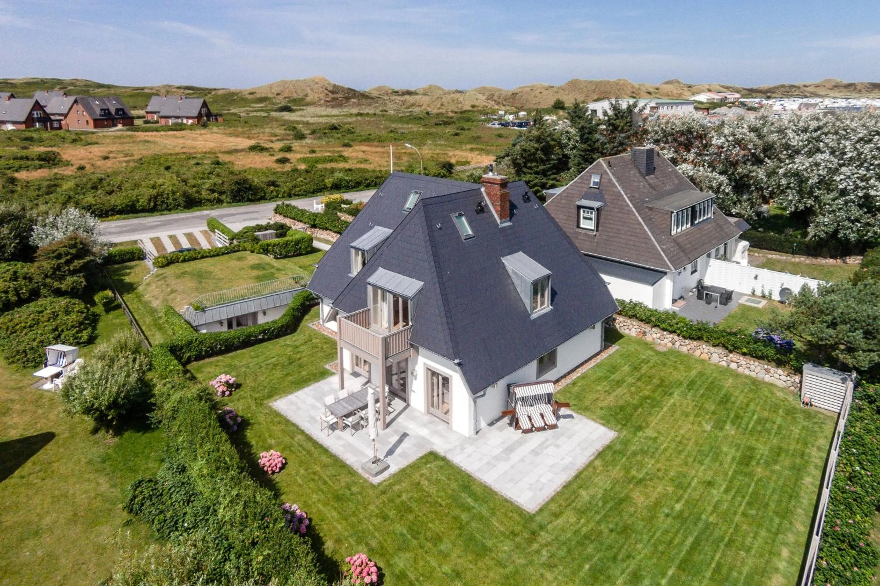 Bird's eye view in Sunset Beach House