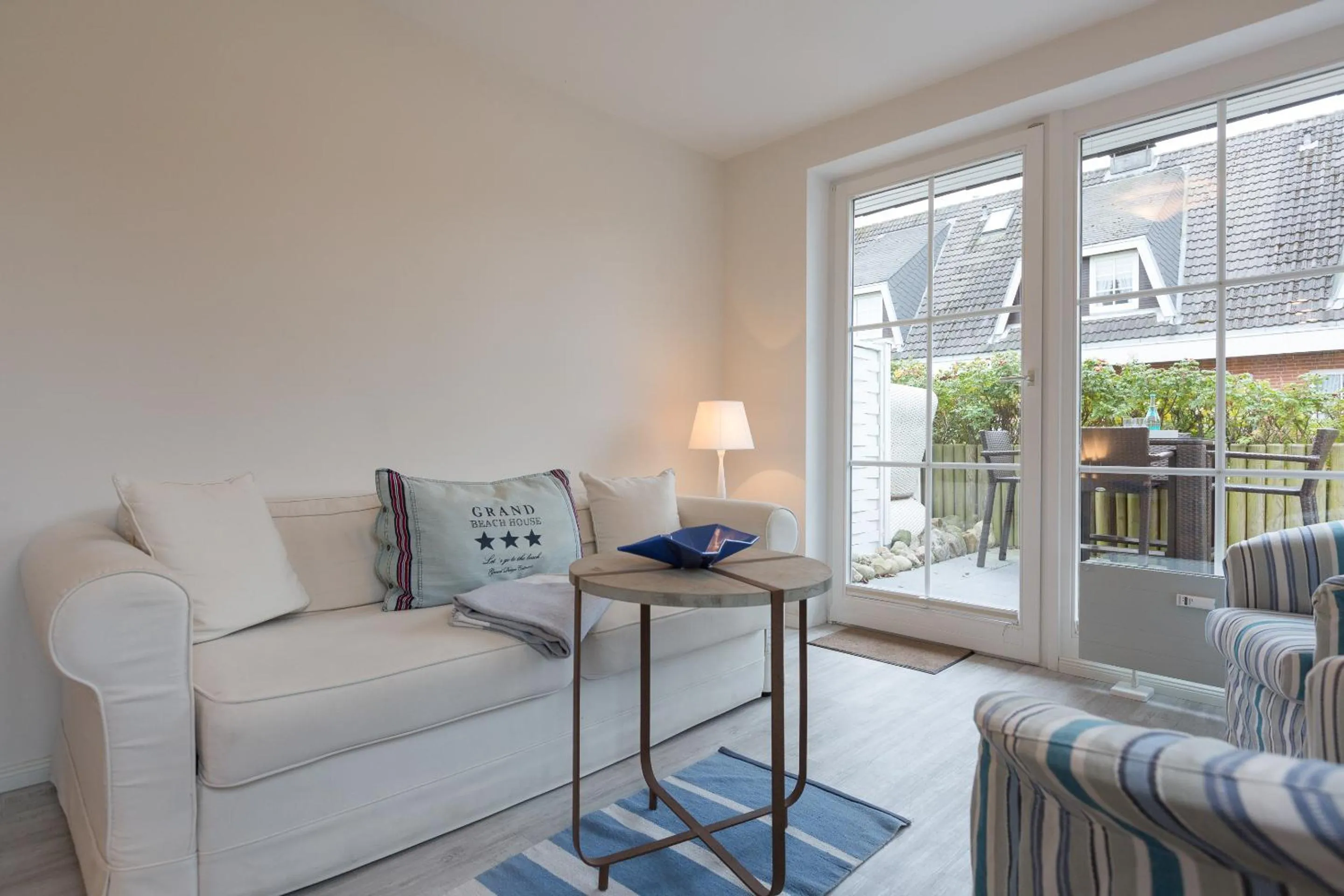 Living room in Sylter Perle App Nantucket