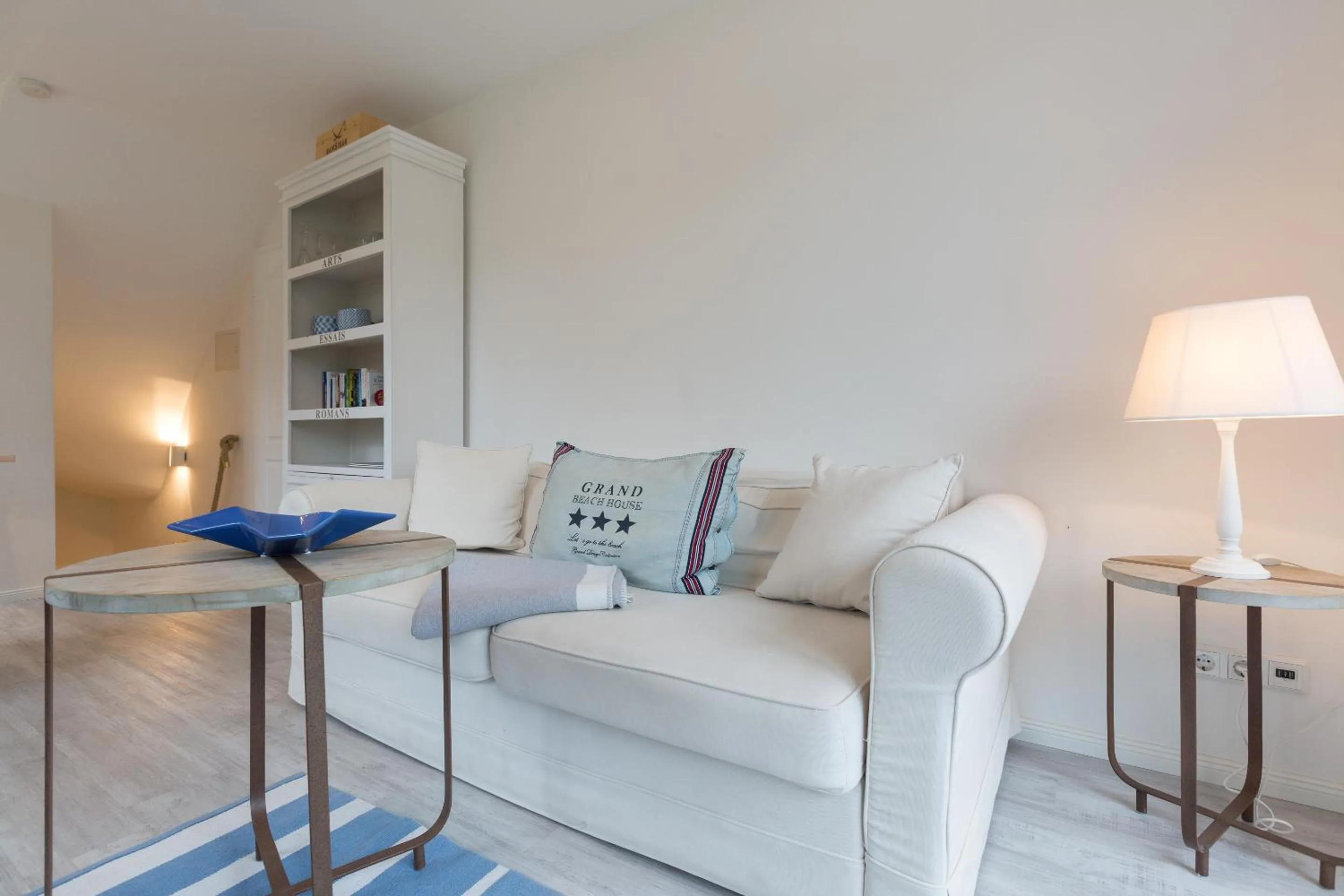 Living room in Sylter Perle App Nantucket