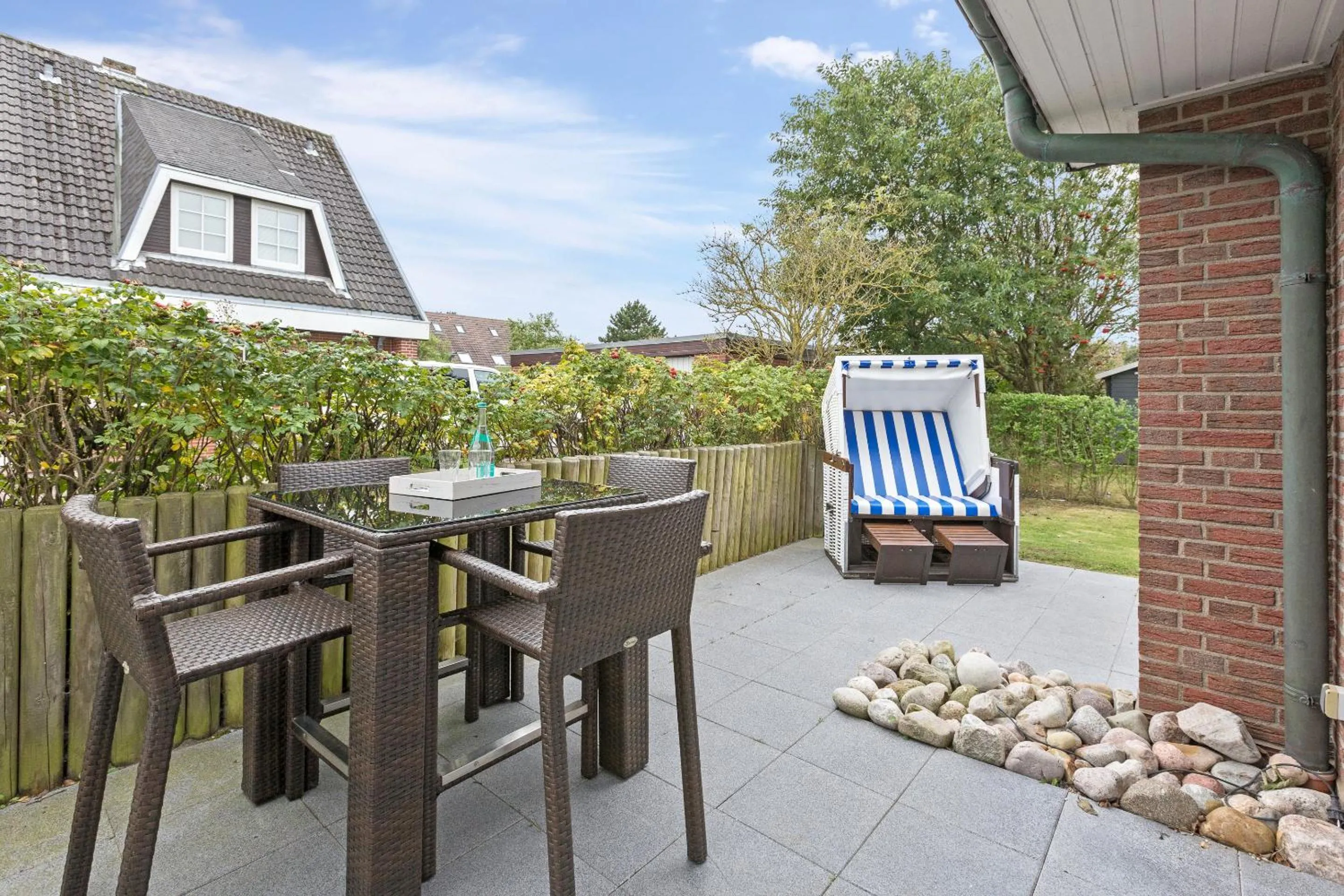 Balcony/Terrace in Sylter Perle App Nantucket