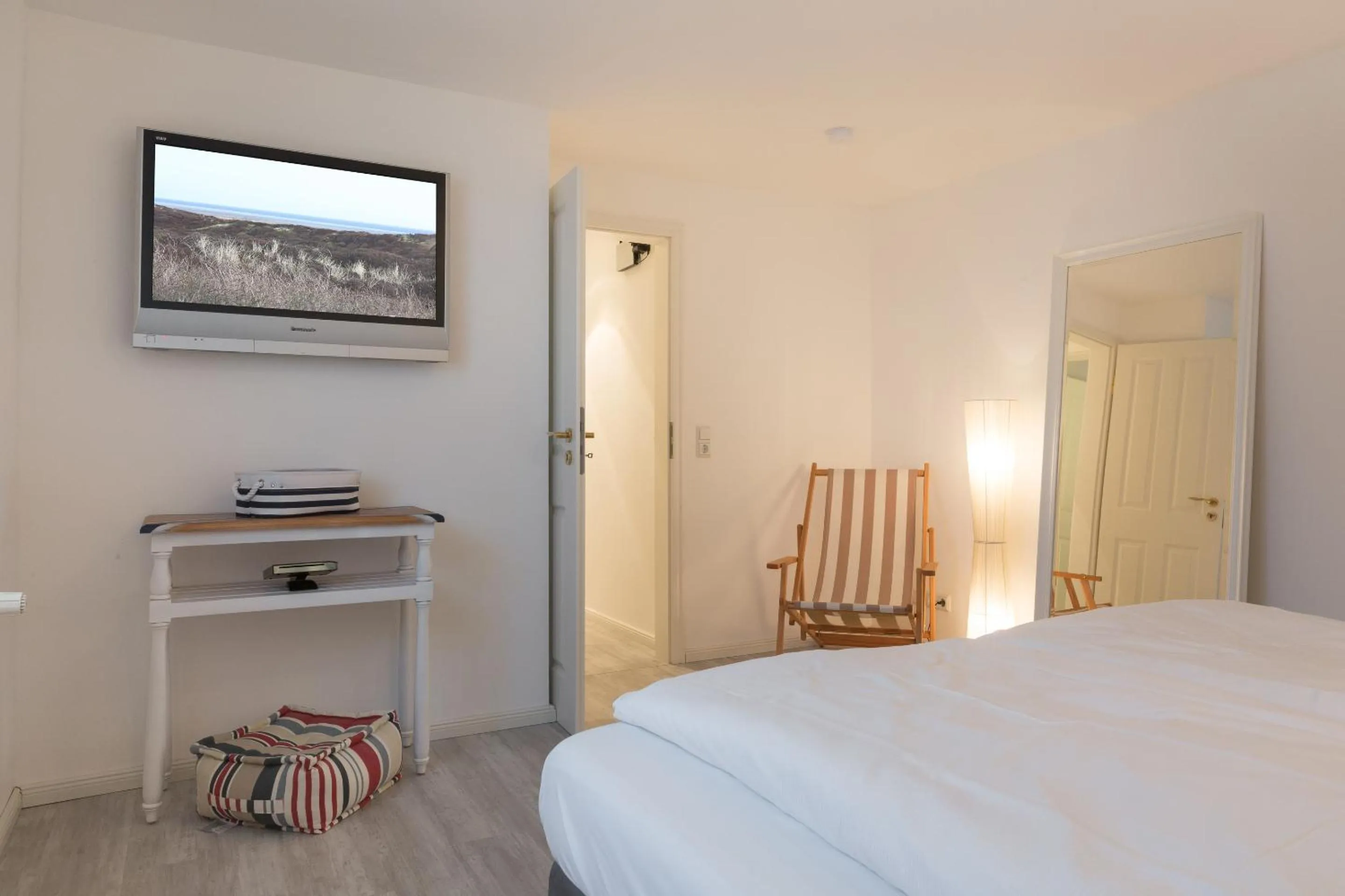 Bedroom, Bed in Sylter Perle App Nantucket