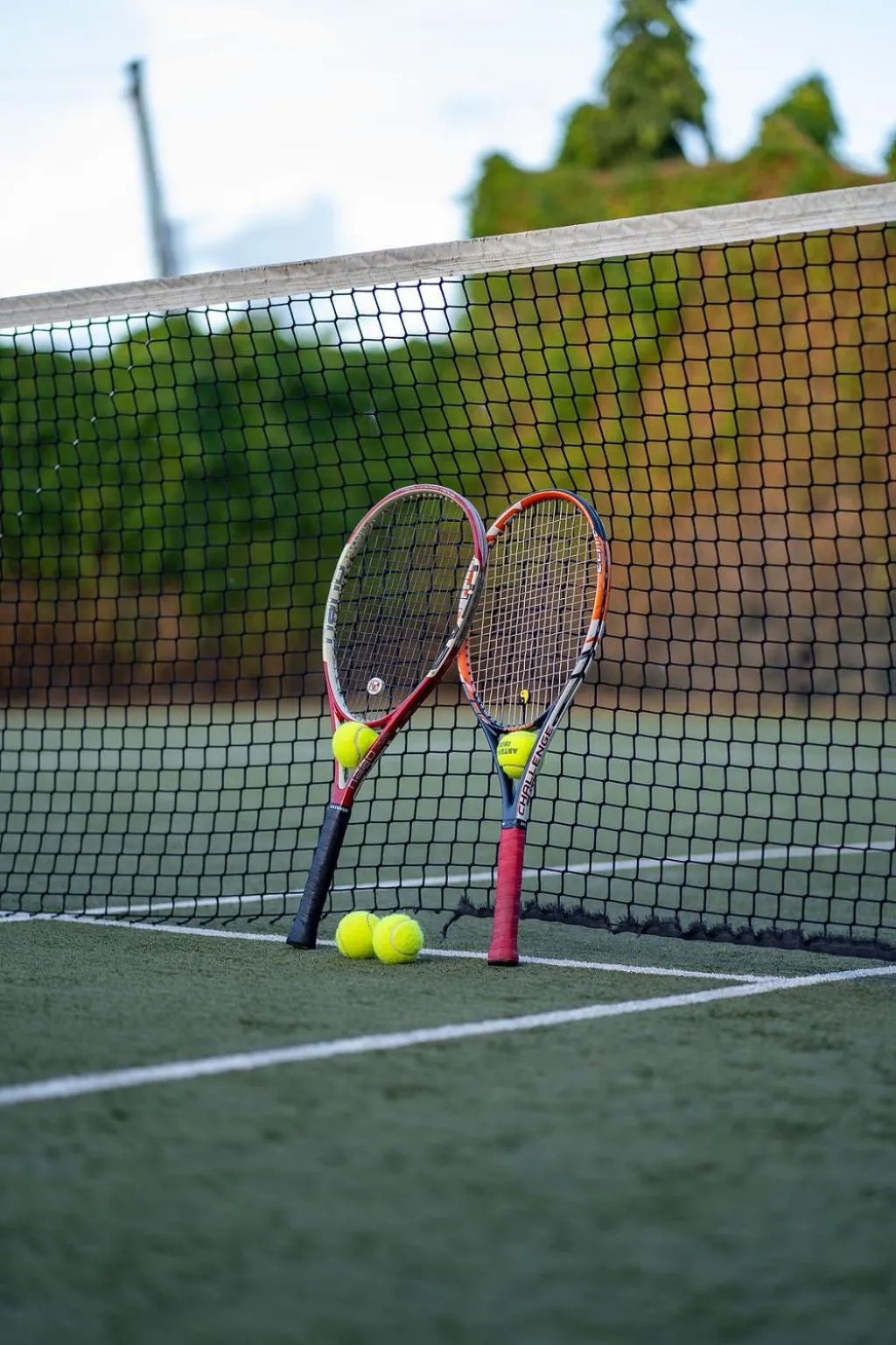 Tennis court in Lion in the Sun Boutique Hotel & Spa