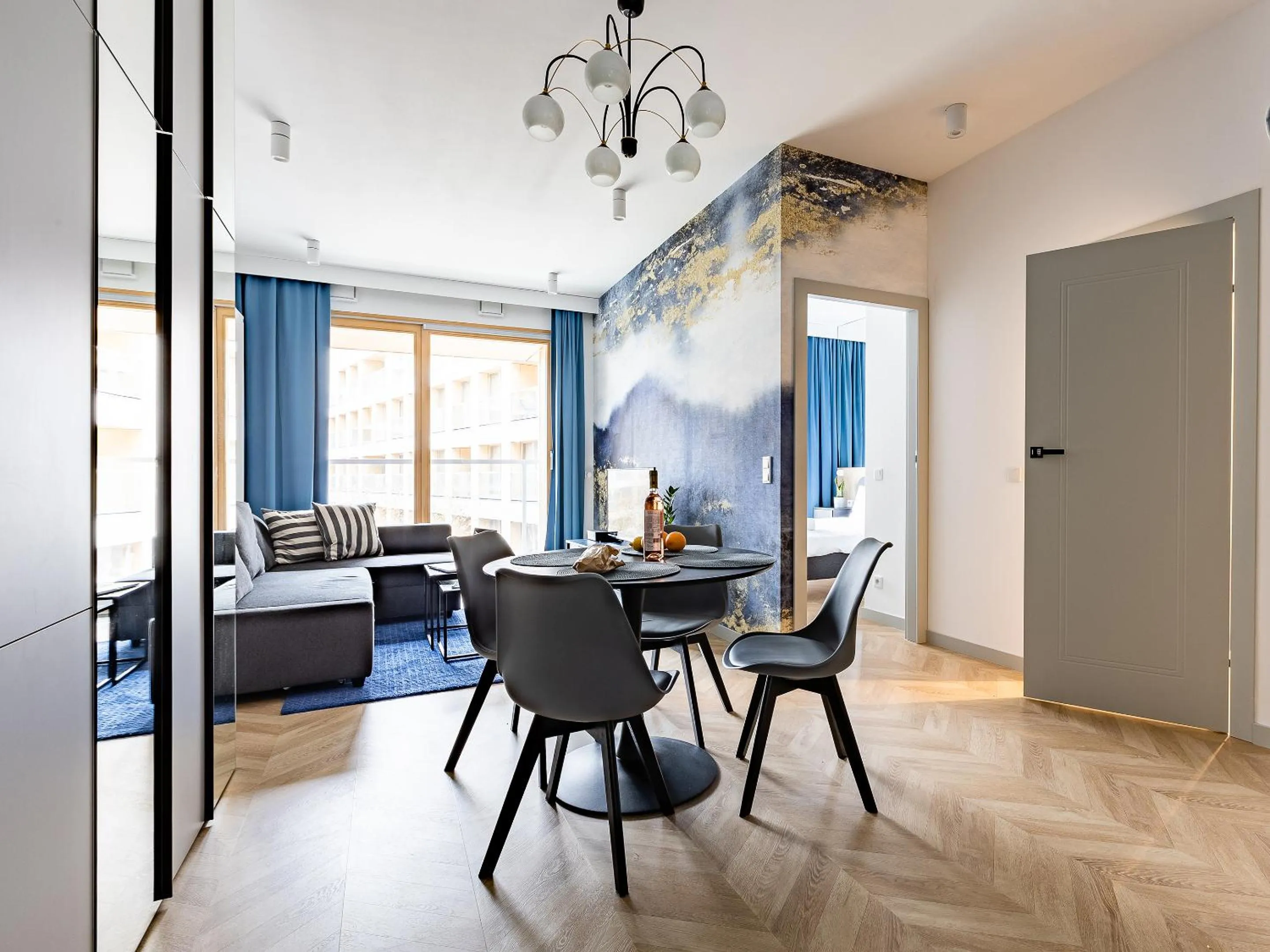 Living room in Kolejowa ApartHotel