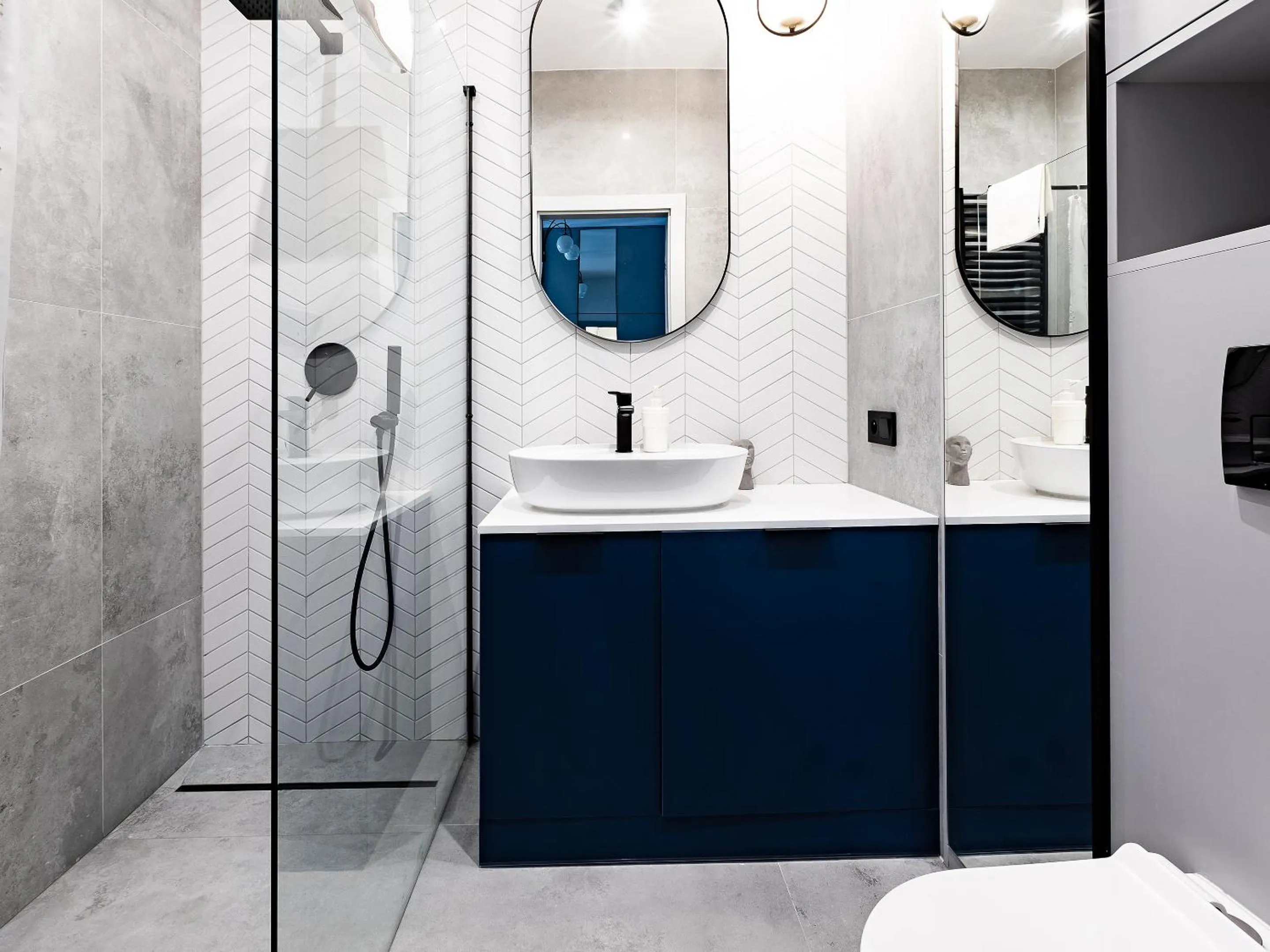 Bathroom in Kolejowa ApartHotel