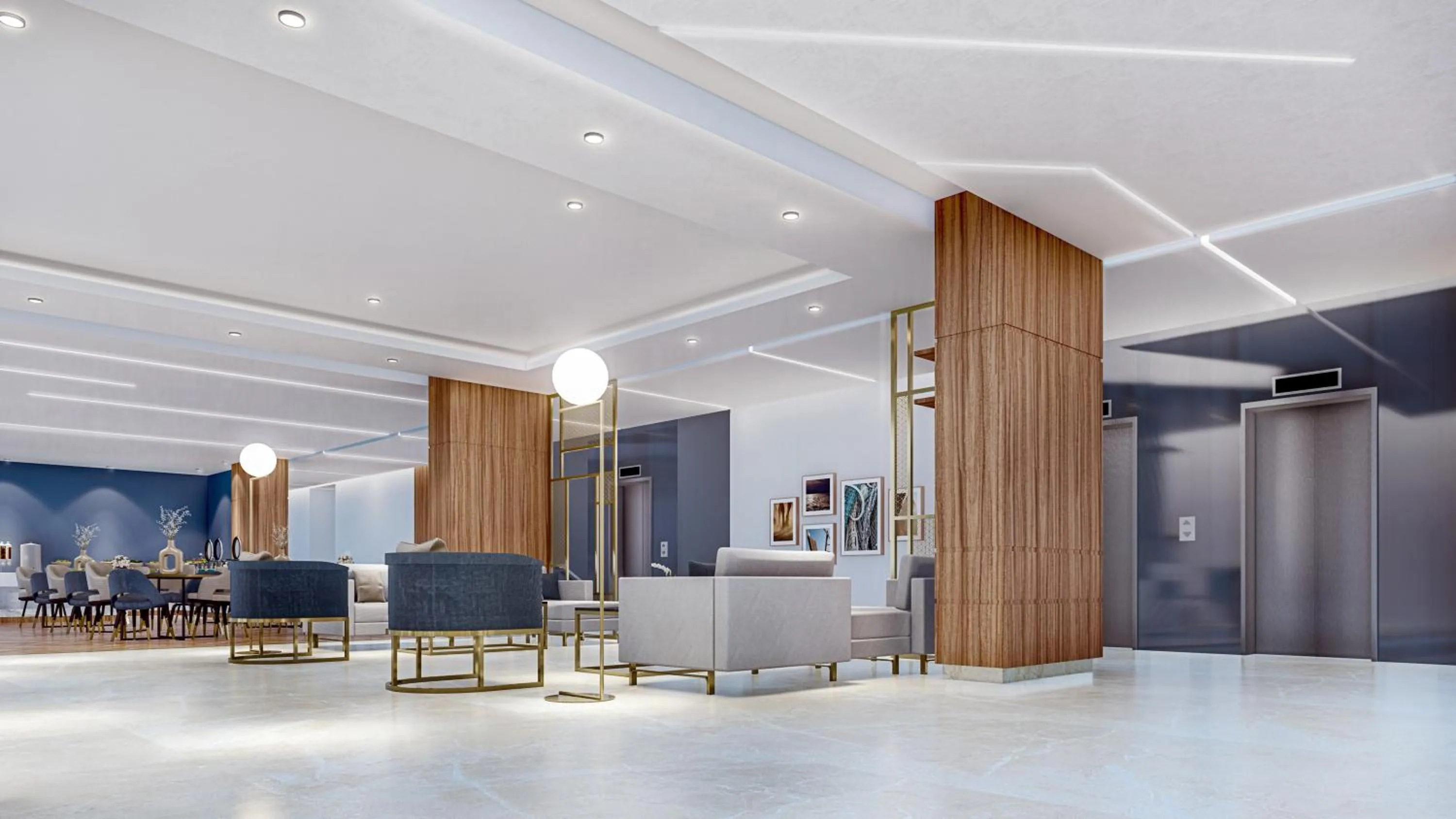 Lobby or reception in Staybridge Suites - Al Khobar City by IHG