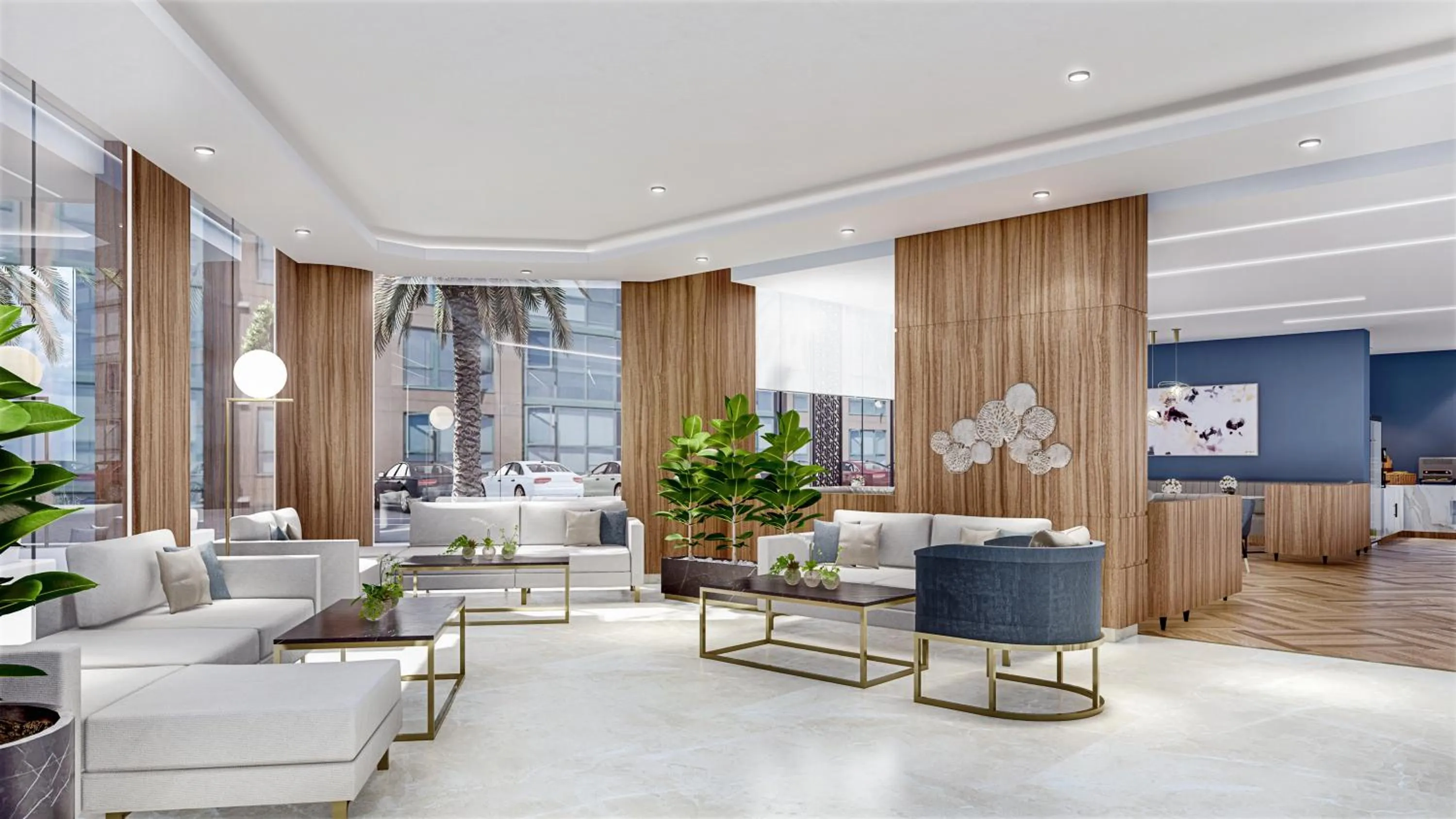 Lobby or reception in Staybridge Suites - Al Khobar City by IHG