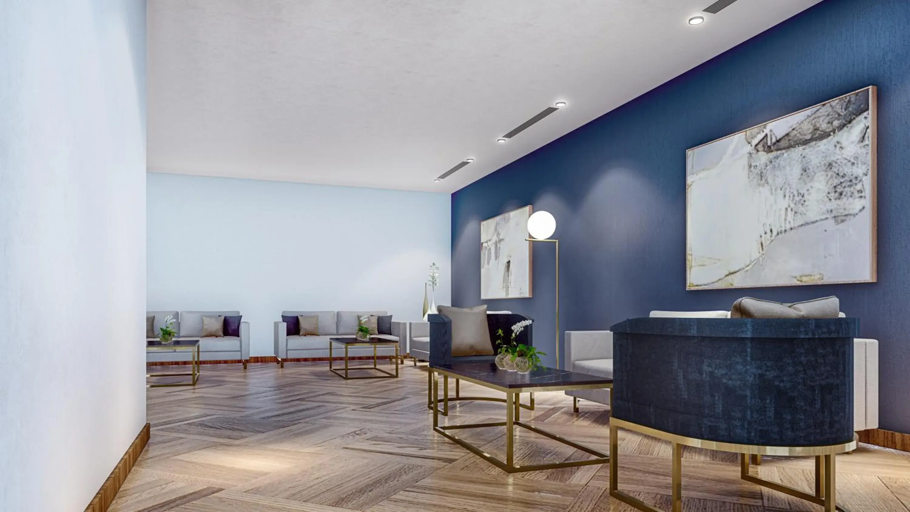 Lobby or reception in Staybridge Suites - Al Khobar City by IHG Lobby or reception in Staybridge Suites - Al Khobar City by IHG