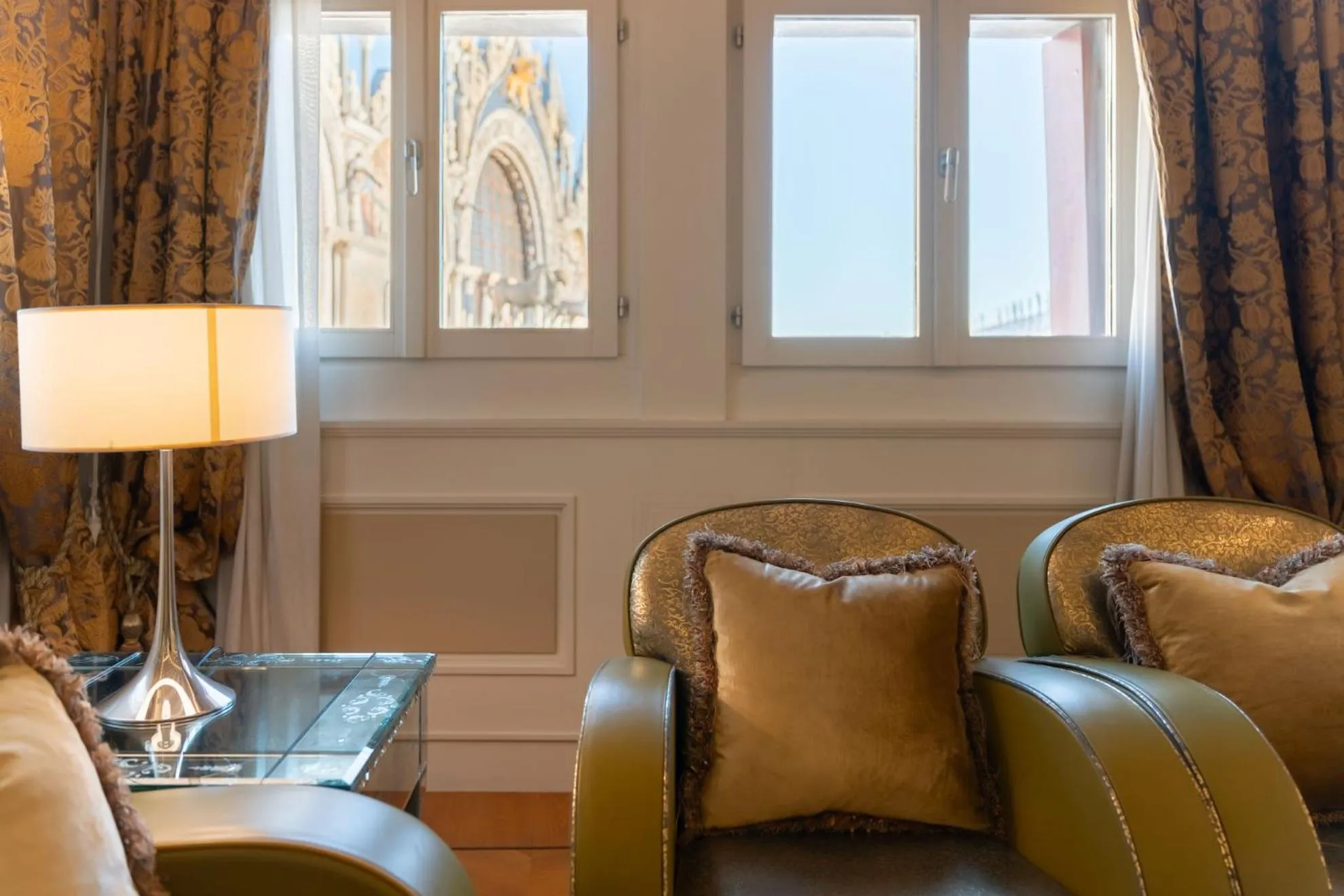 Living room in Canaletto Luxury Suites - San Marco Luxury