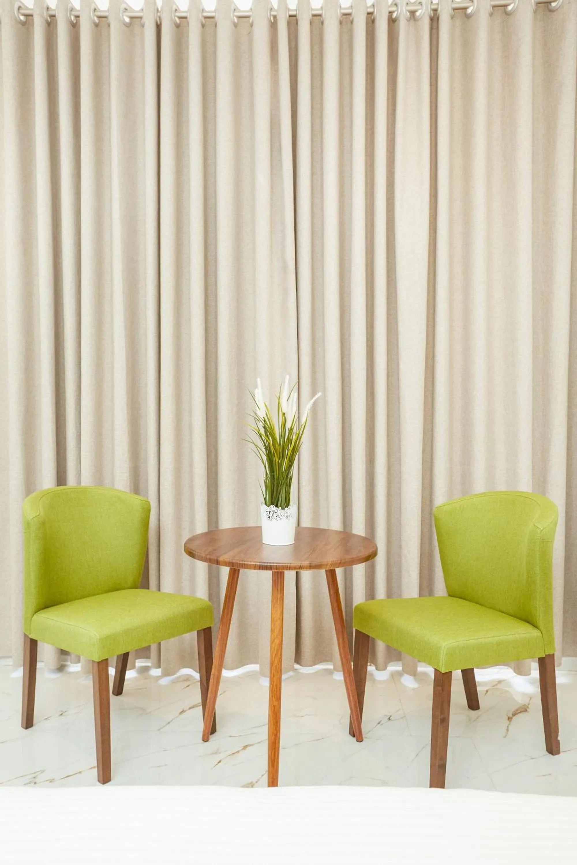 Seating area in Maple Homes