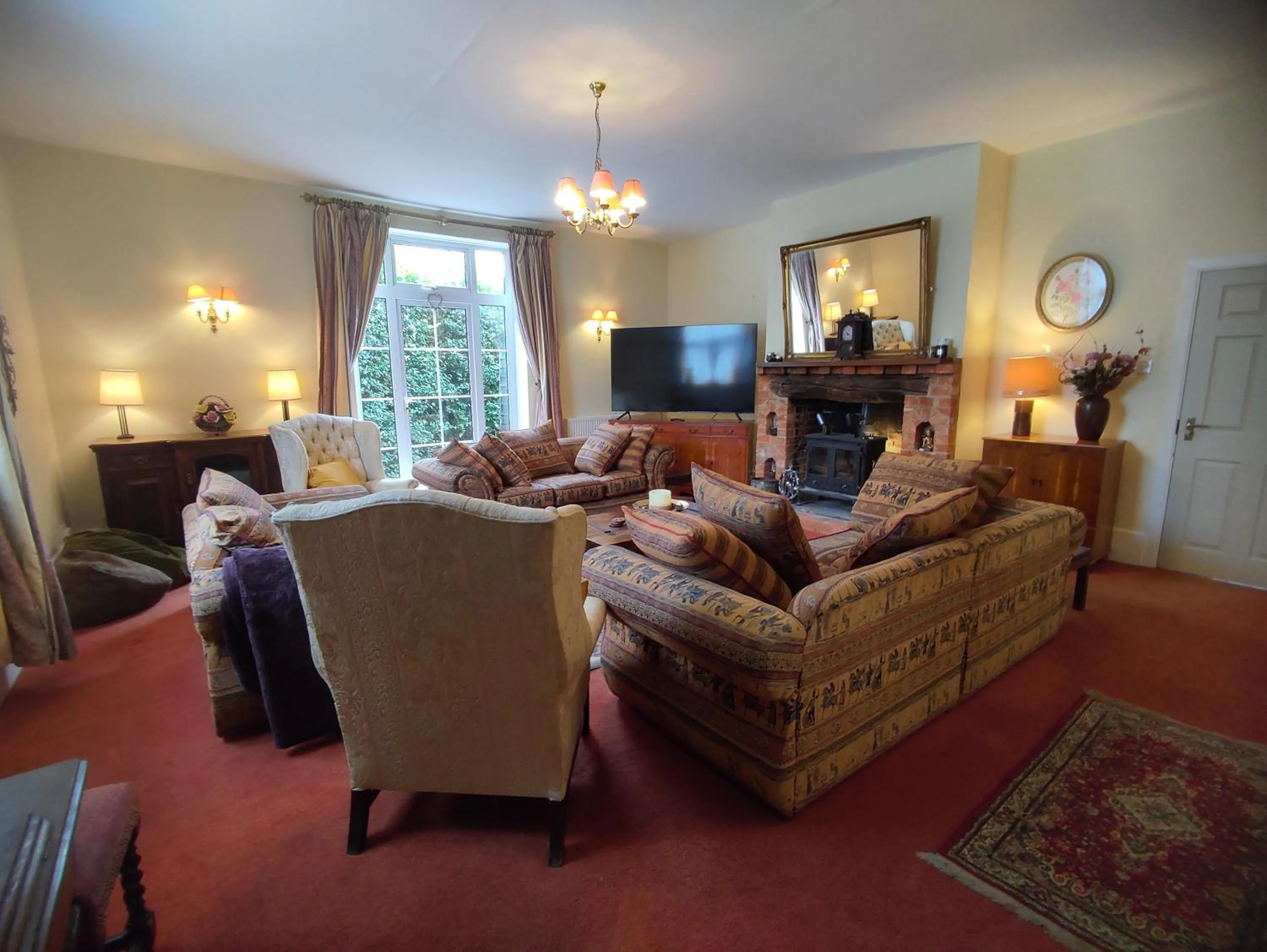 Living room in The Cheesehouse - Seven ensuite bedrooms