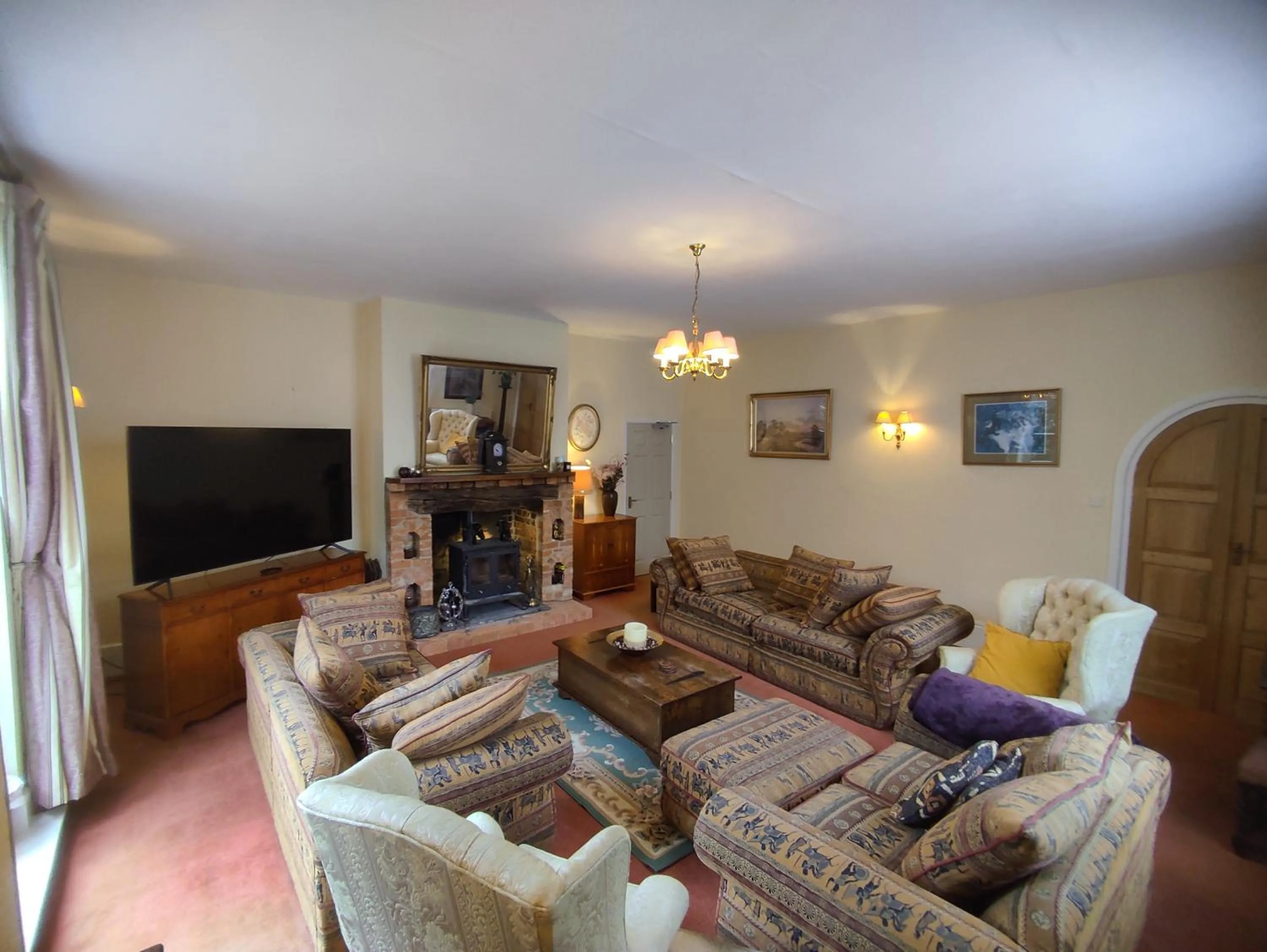 Living room in The Cheesehouse - Seven ensuite bedrooms