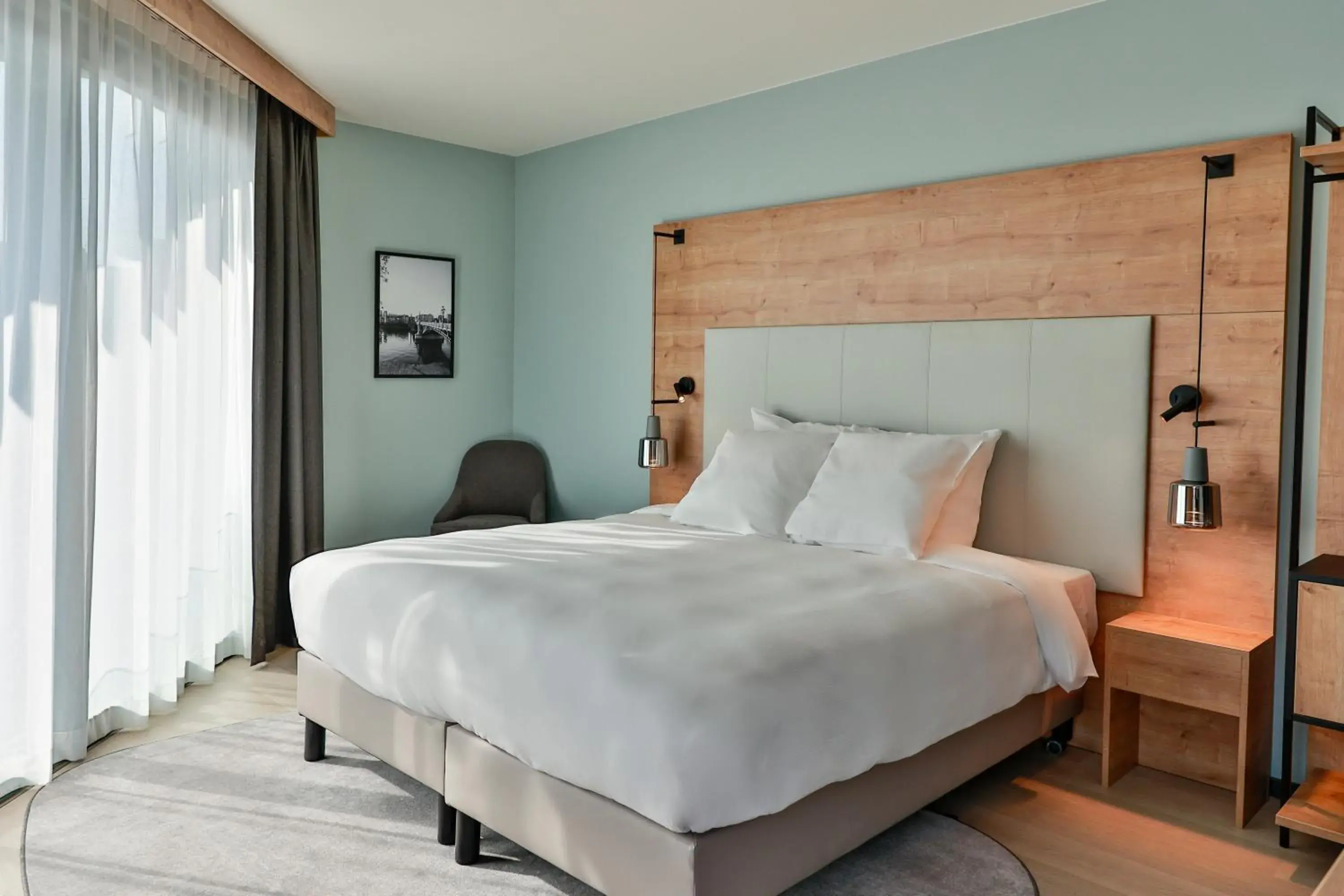 Bed in Radisson Hotel Liege City Centre Bed in Radisson Hotel Liege City Centre