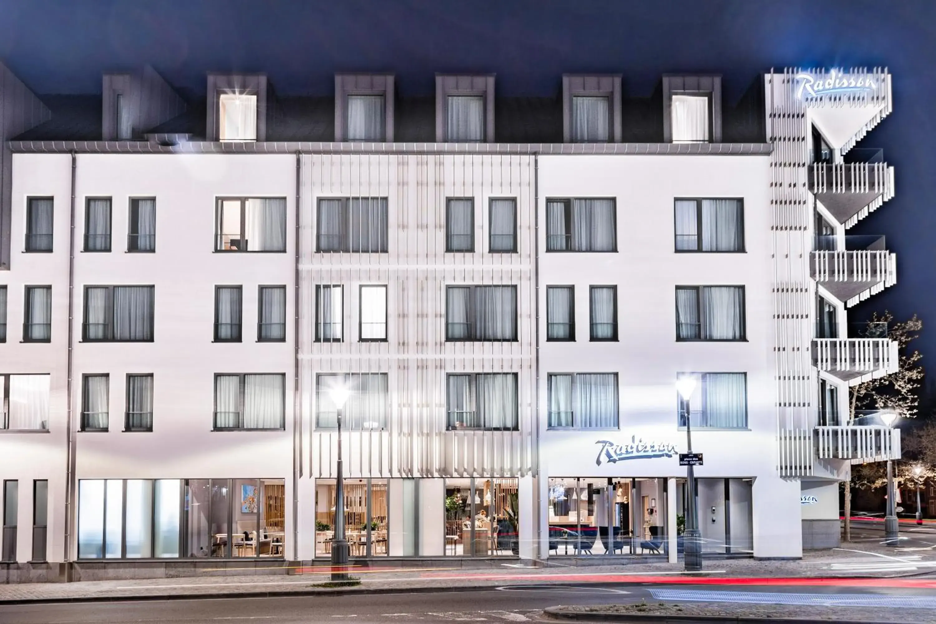 Property building in Radisson Hotel Liege City Centre Property building in Radisson Hotel Liege City Centre