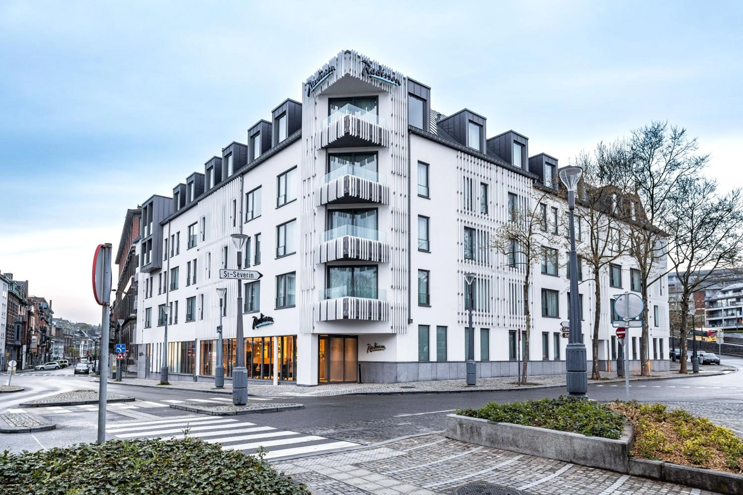 Property building in Radisson Hotel Liege City Centre