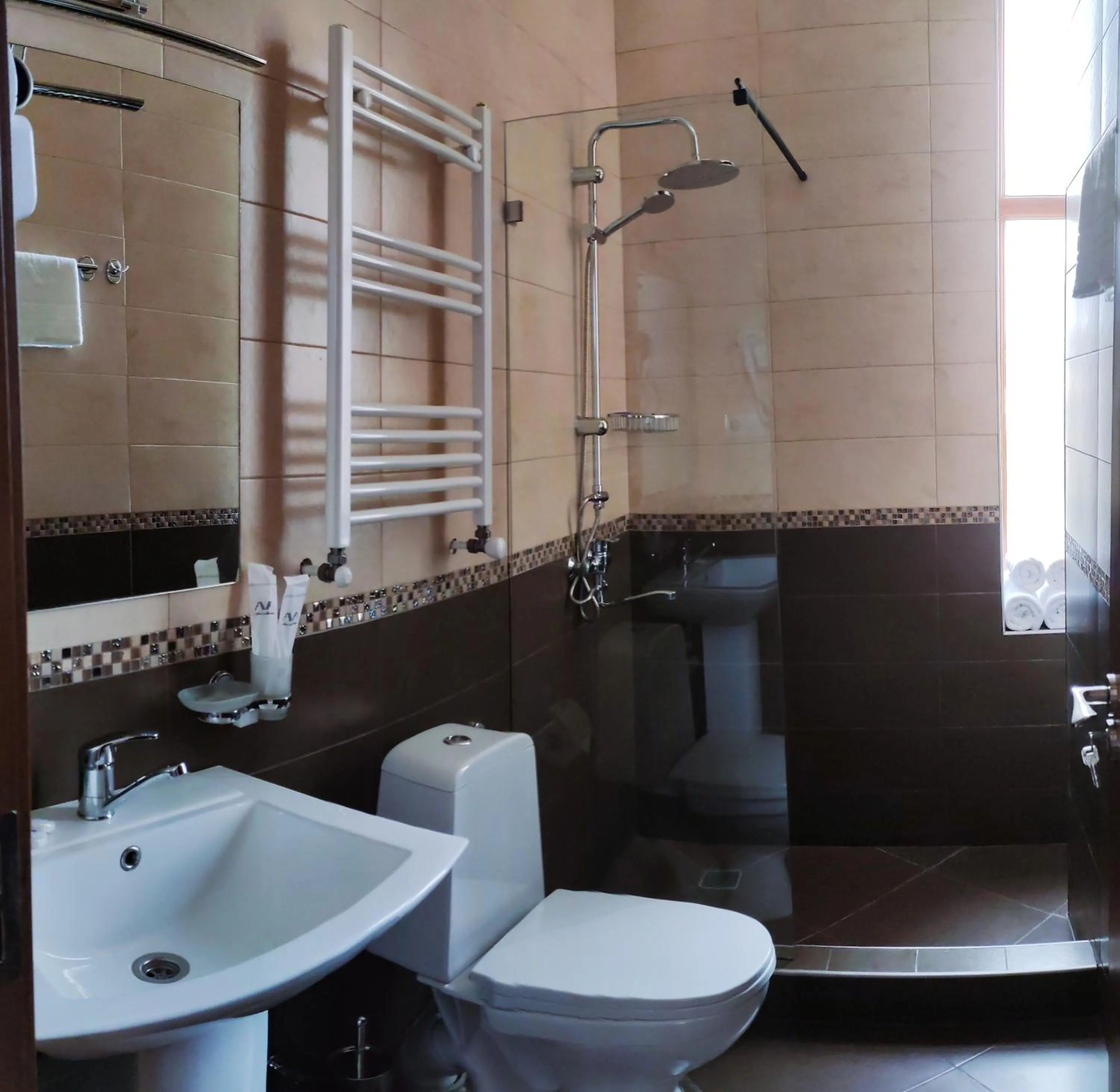 Shower in Legend Hotel