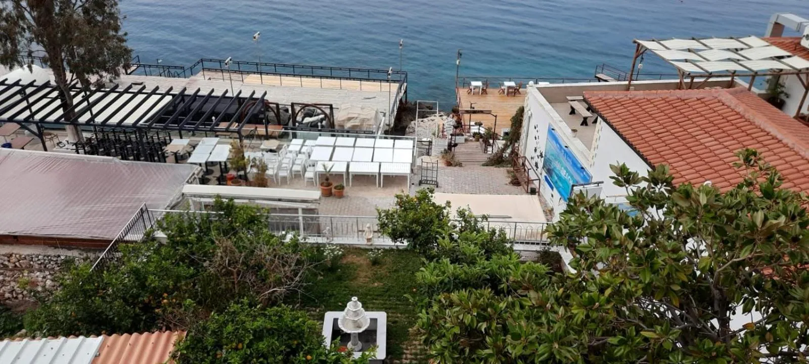 View (from property/room) in YALI PANSİYON