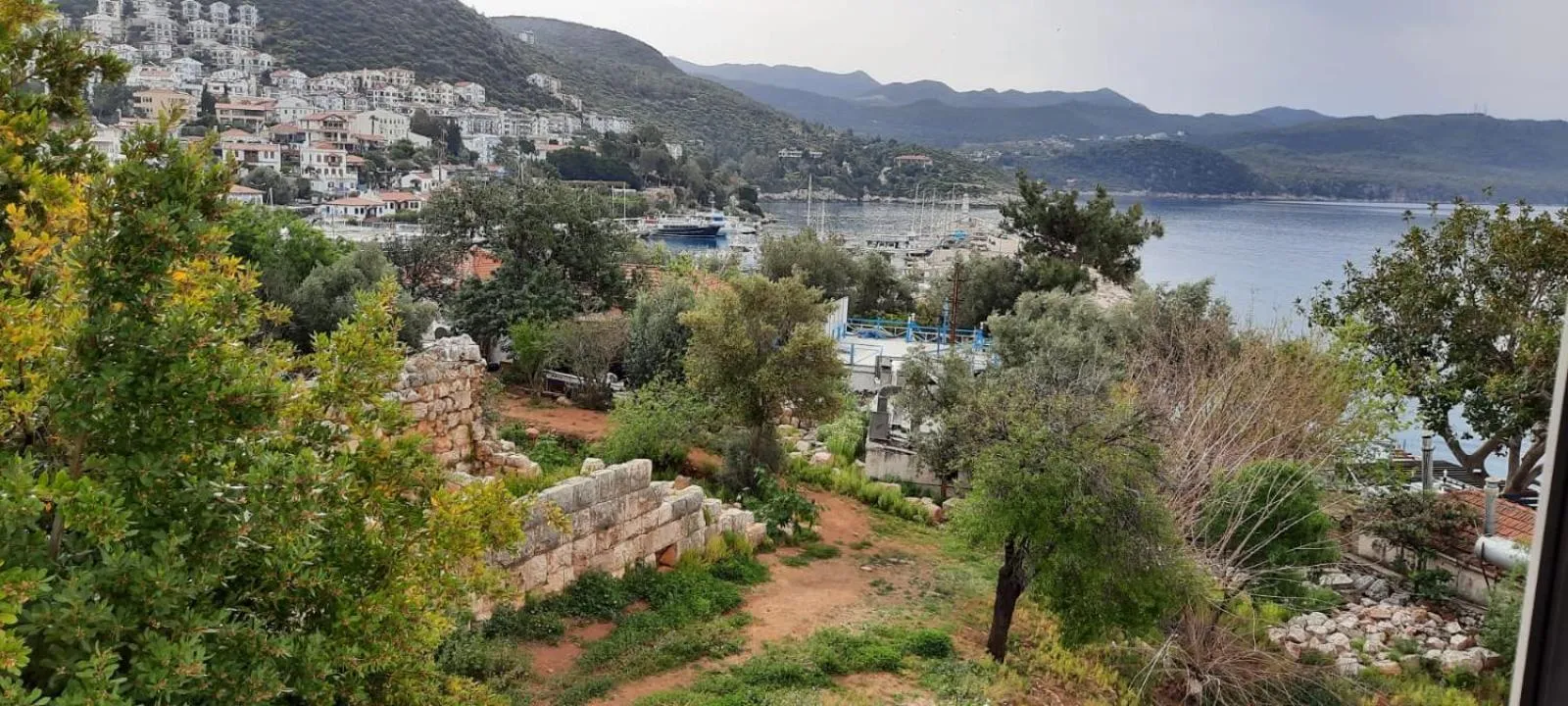 Natural landscape in YALI PANSİYON