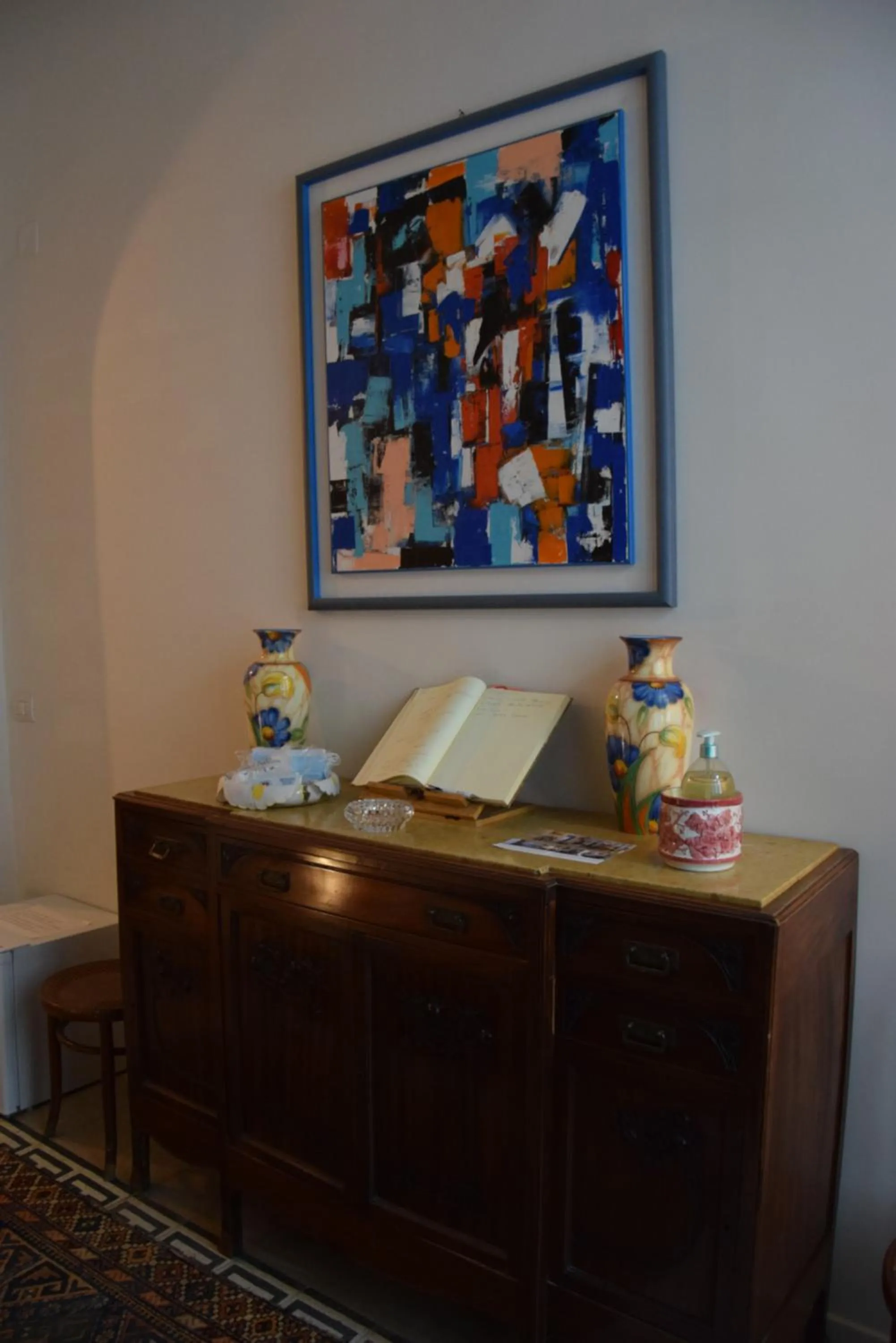 Lobby or reception in B&B La Scelta