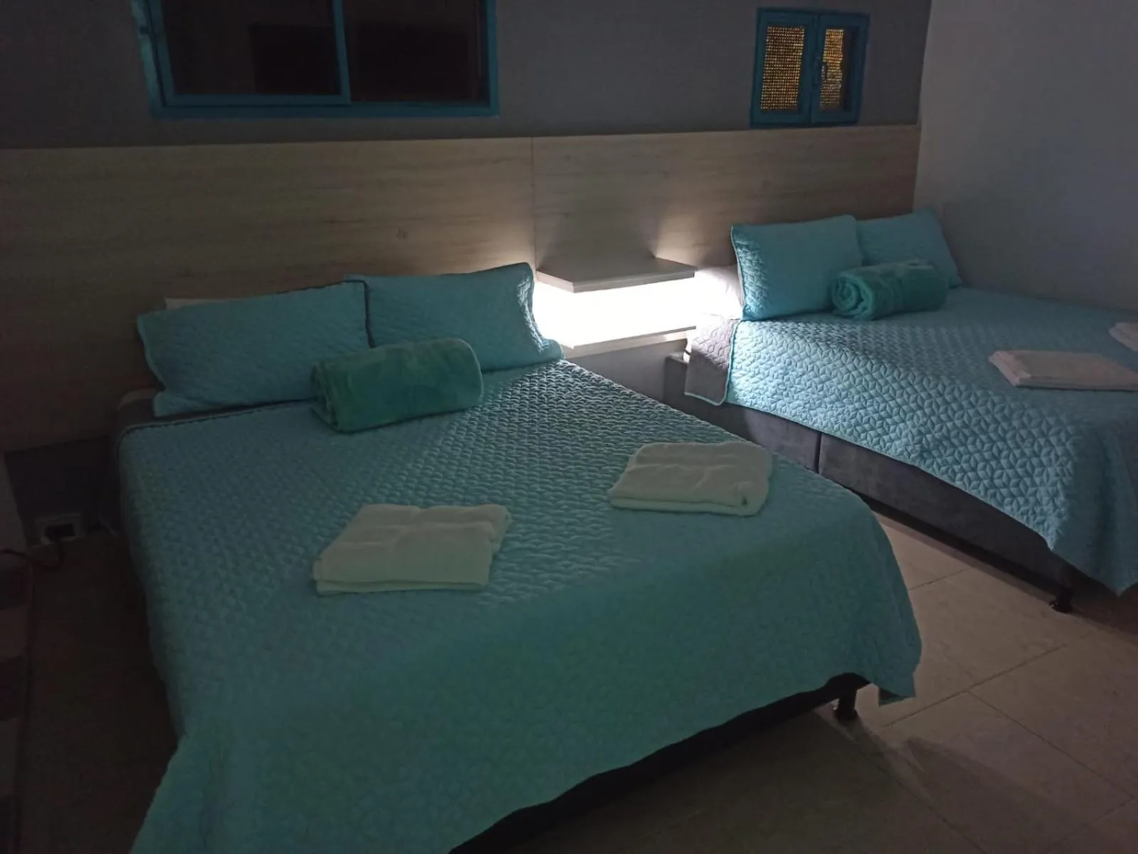 Quadruple Room with Private Bathroom in Hotel Mont Blanc