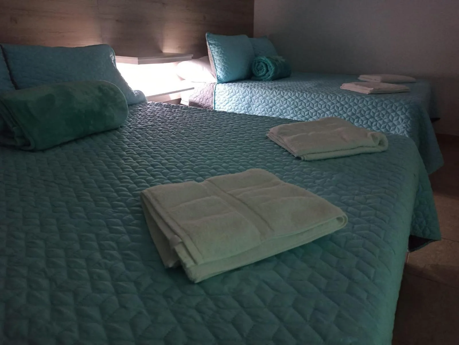 Quadruple Room with Private Bathroom in Hotel Mont Blanc
