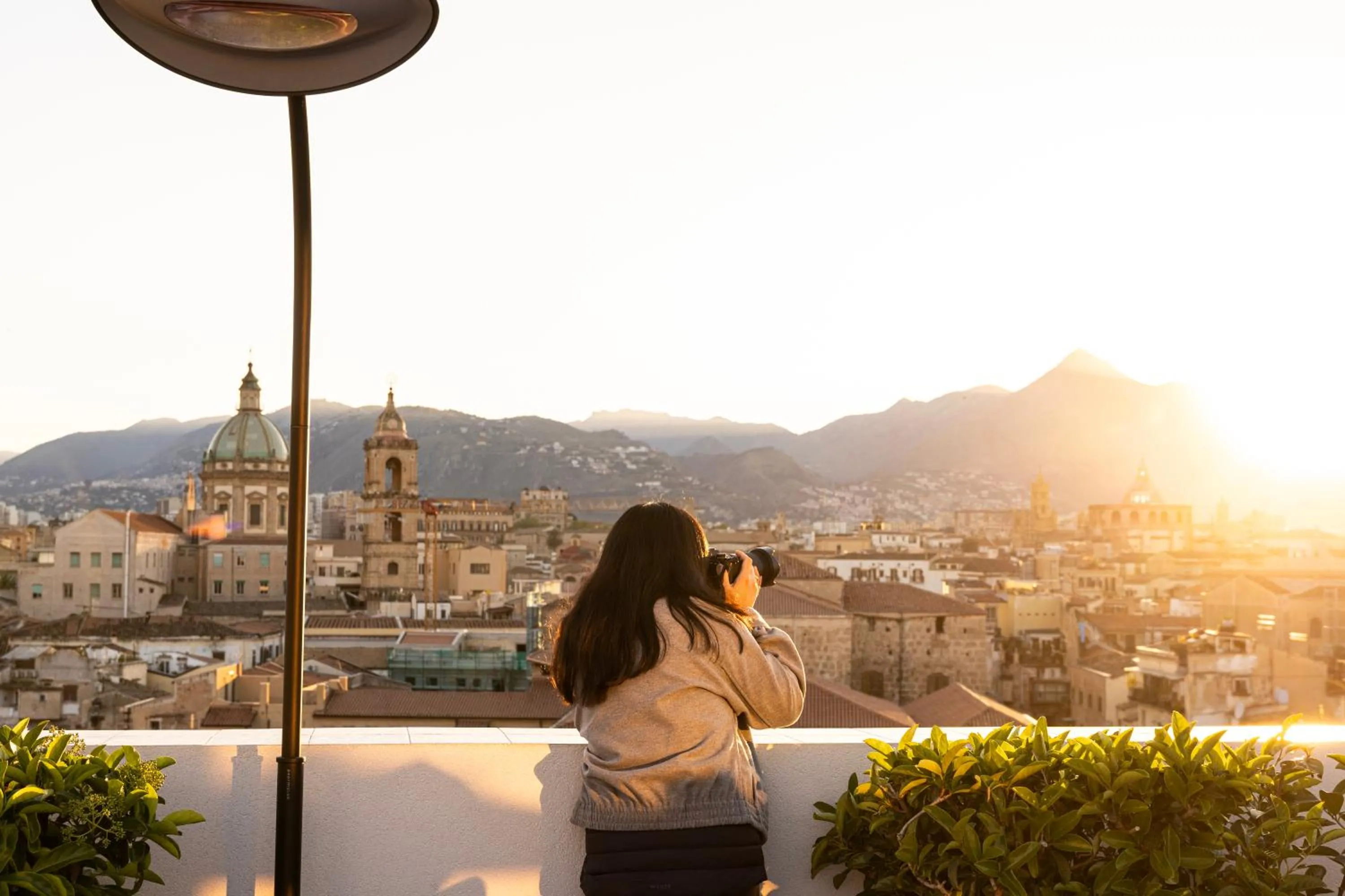 Sunset in Hotel Ambasciatori