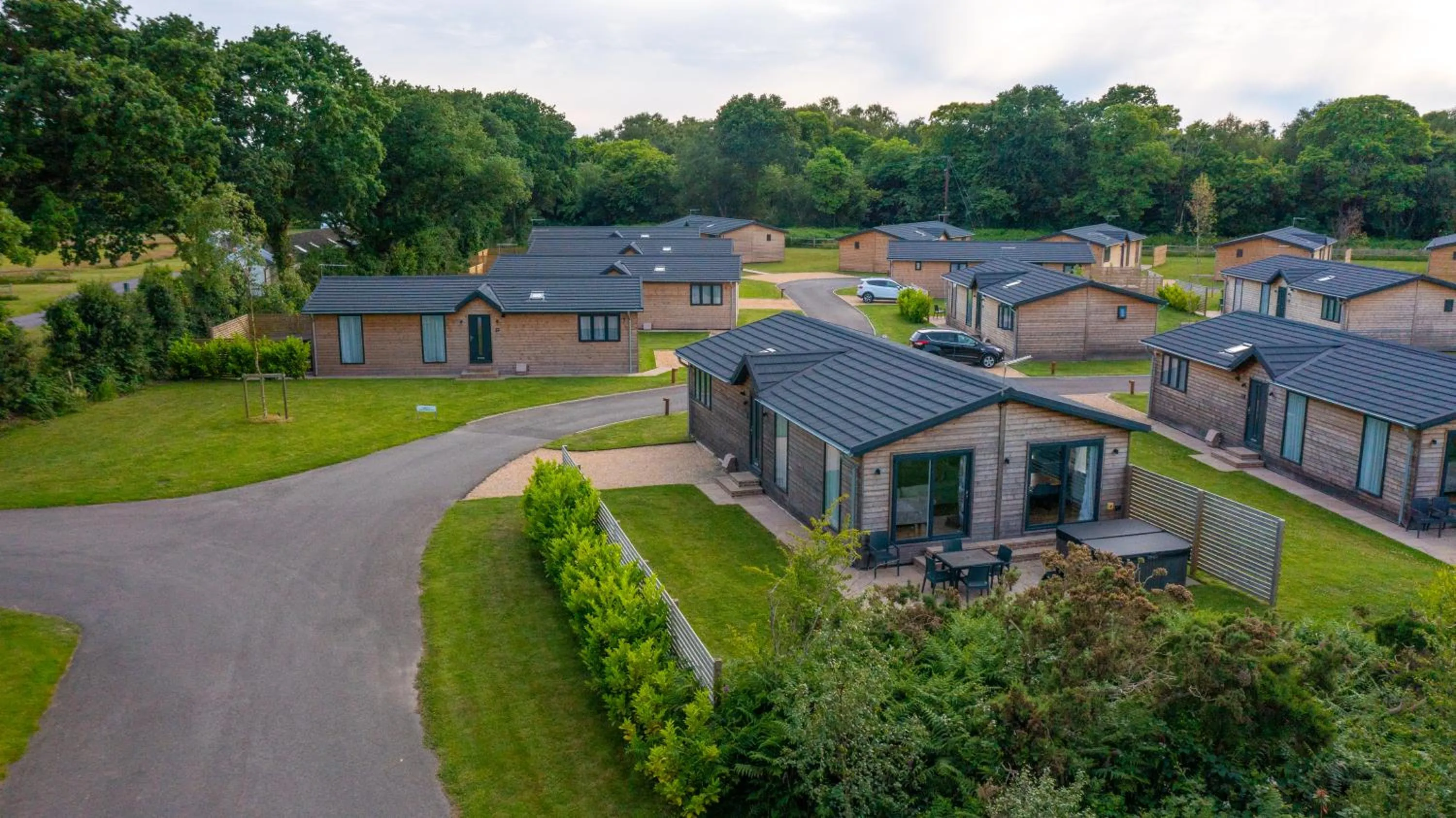 Property building in Chestnut Meadow Country Park