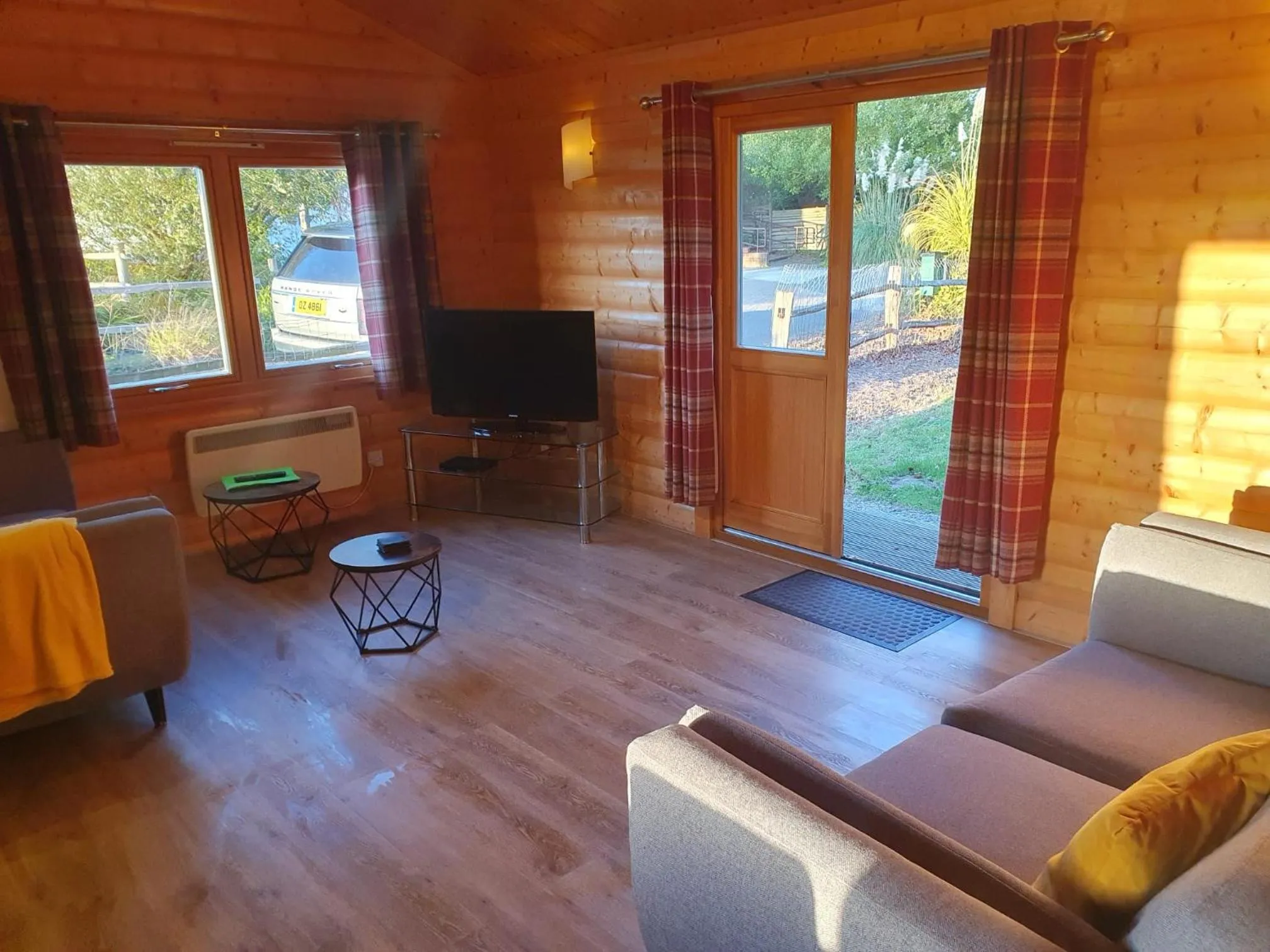 Seating area in Chestnut Meadow Country Park