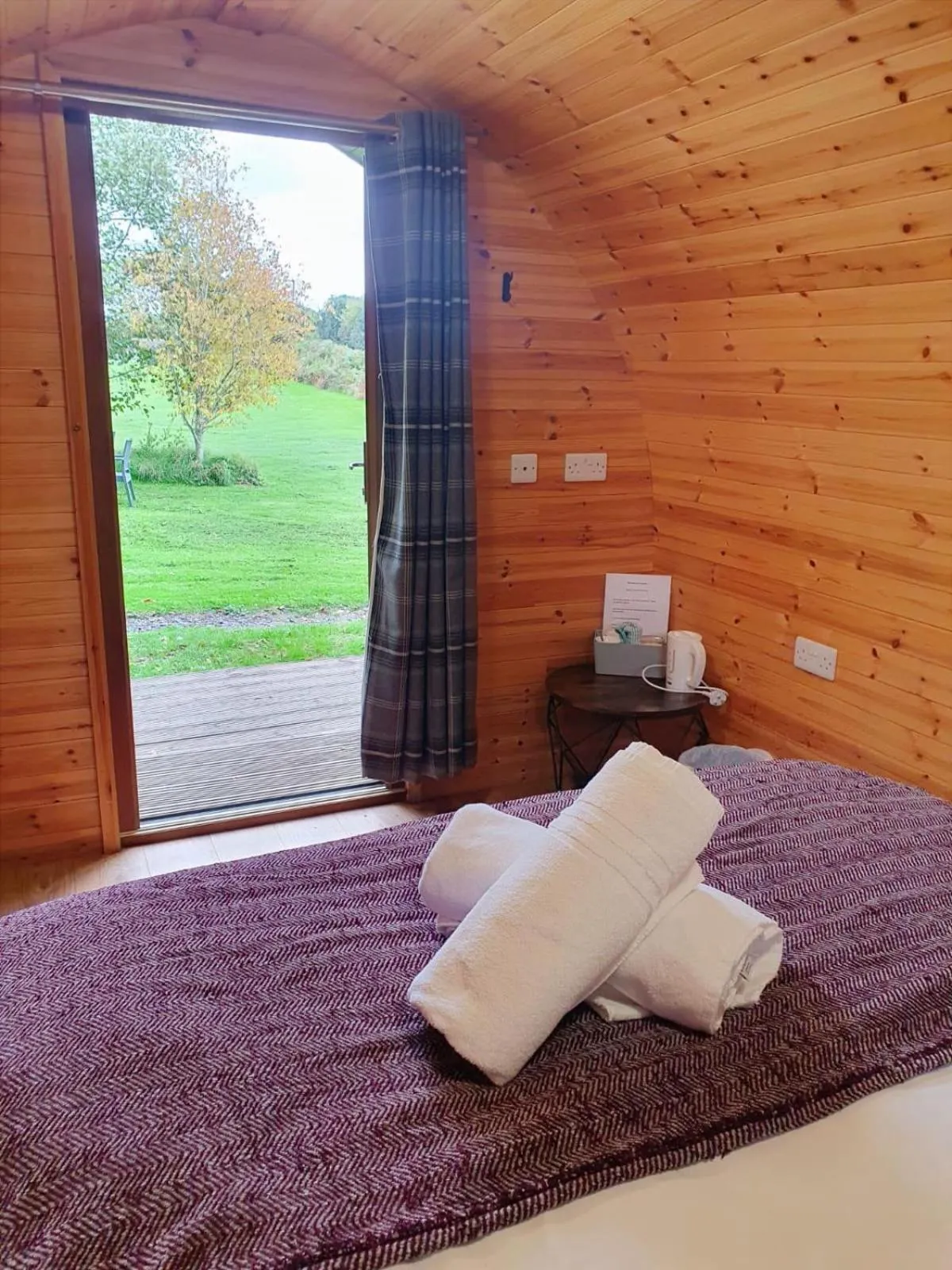 Bed in Chestnut Meadow Country Park