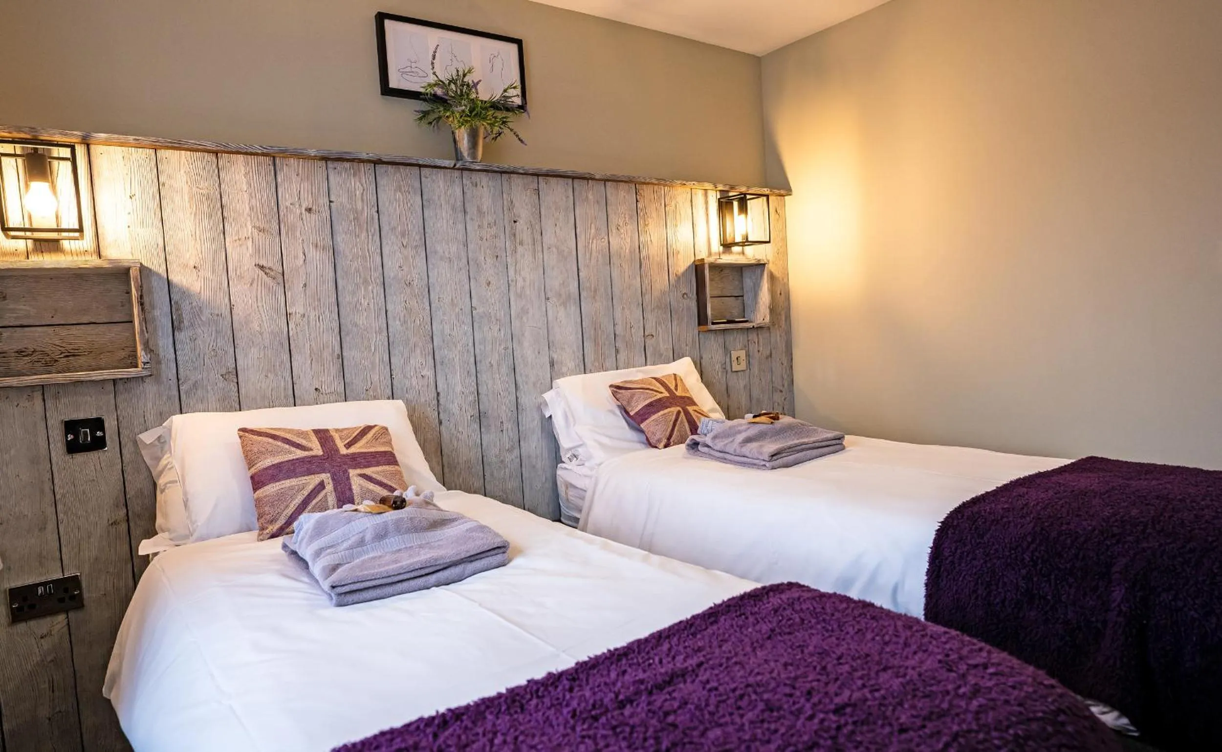 Bed in Chestnut Meadow Country Park