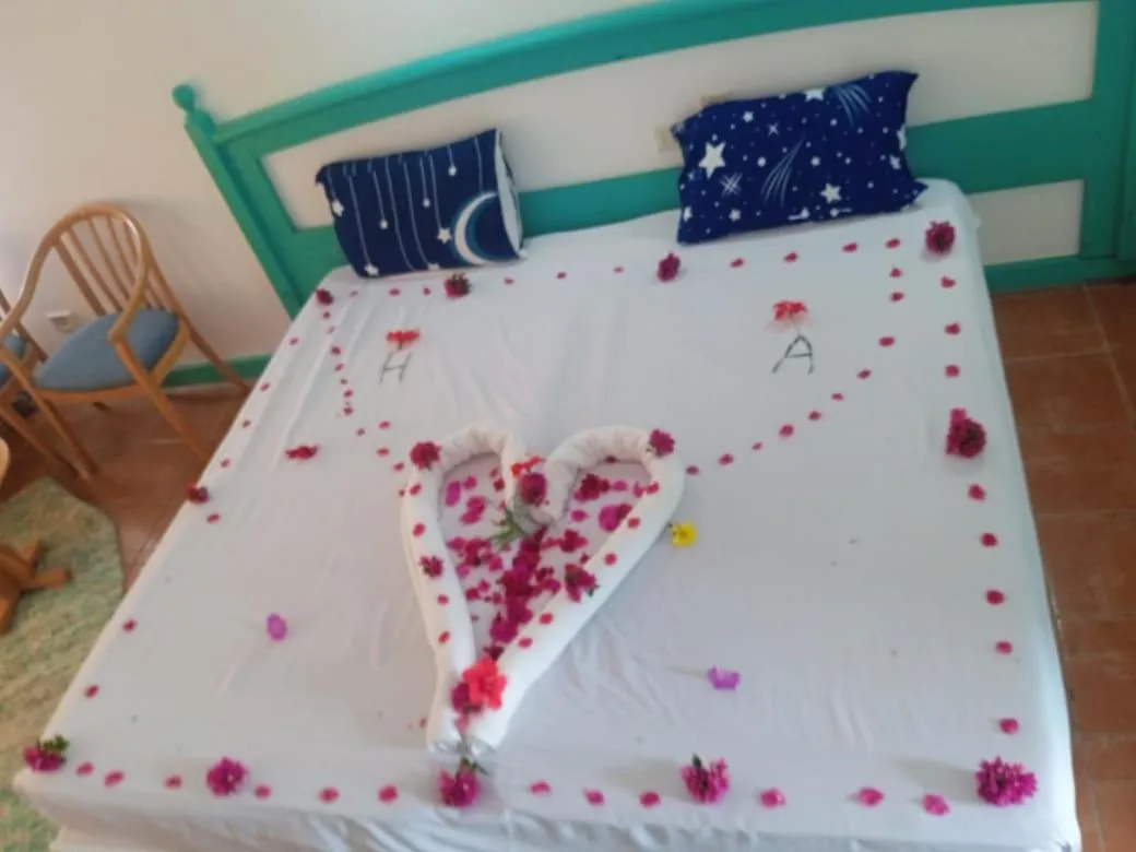 Bed in Badawia Sharm Resort