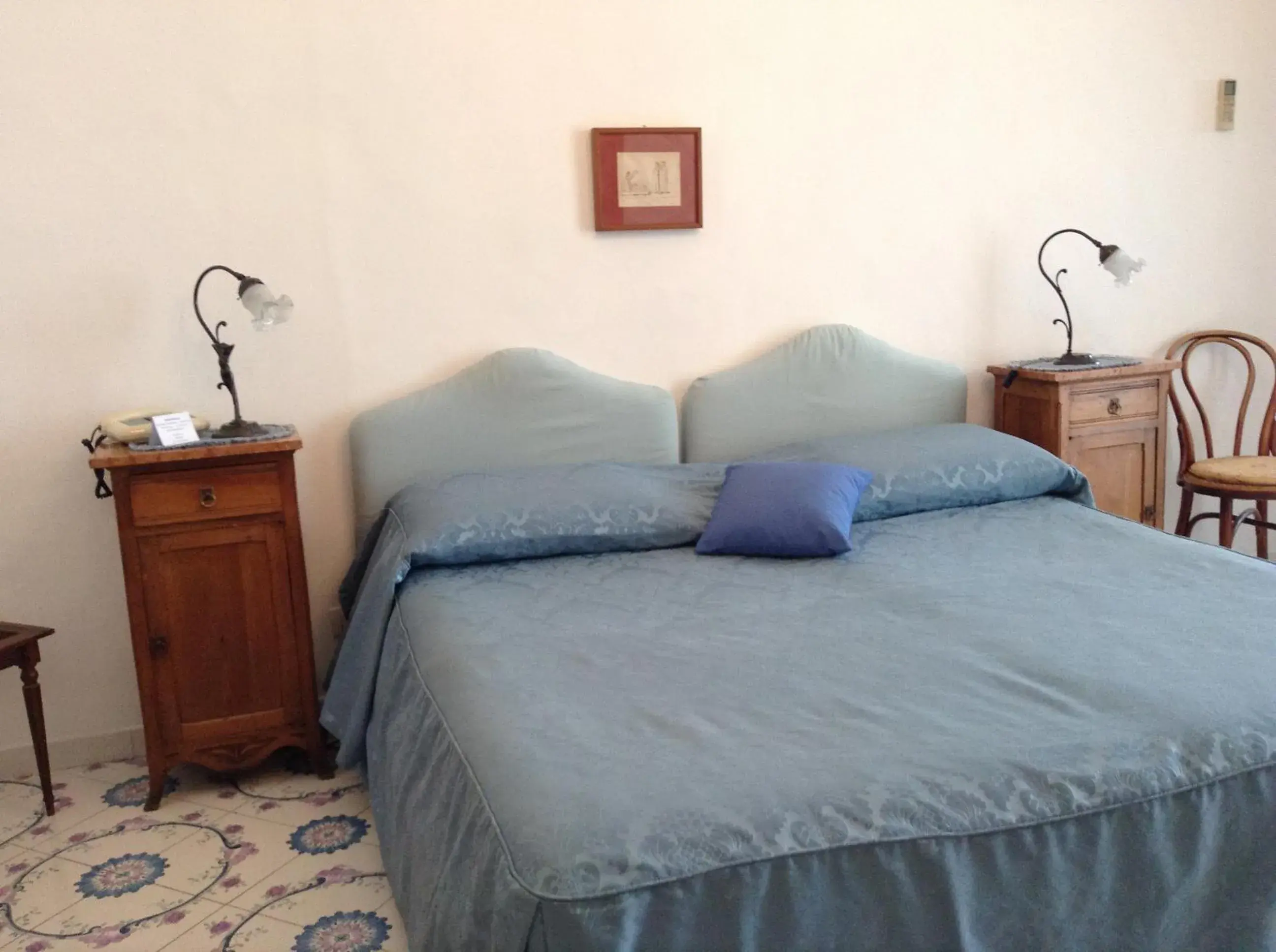 Bed in Hotel Lidomare Bed in Hotel Lidomare