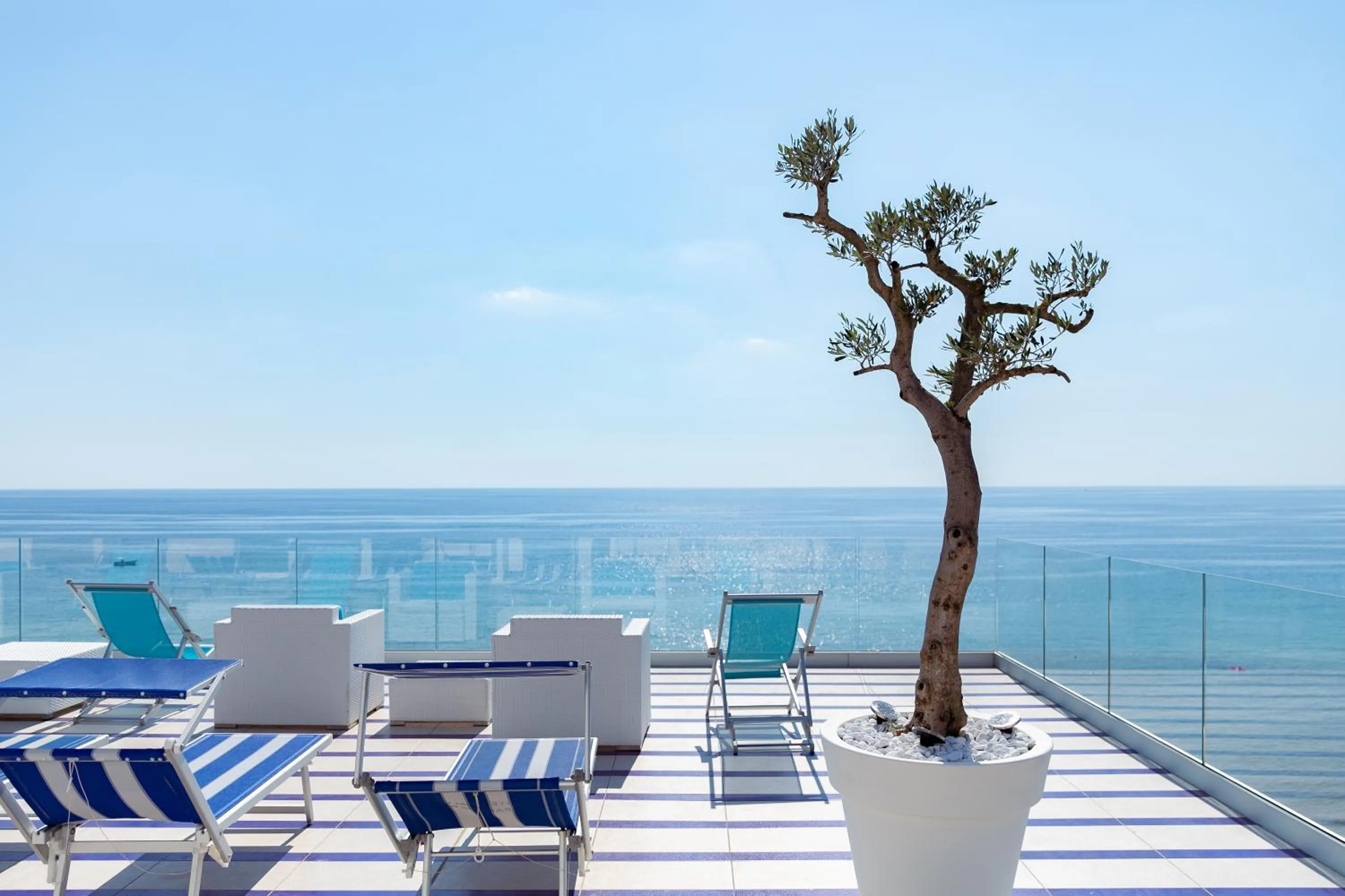 Patio in Hotel Saline