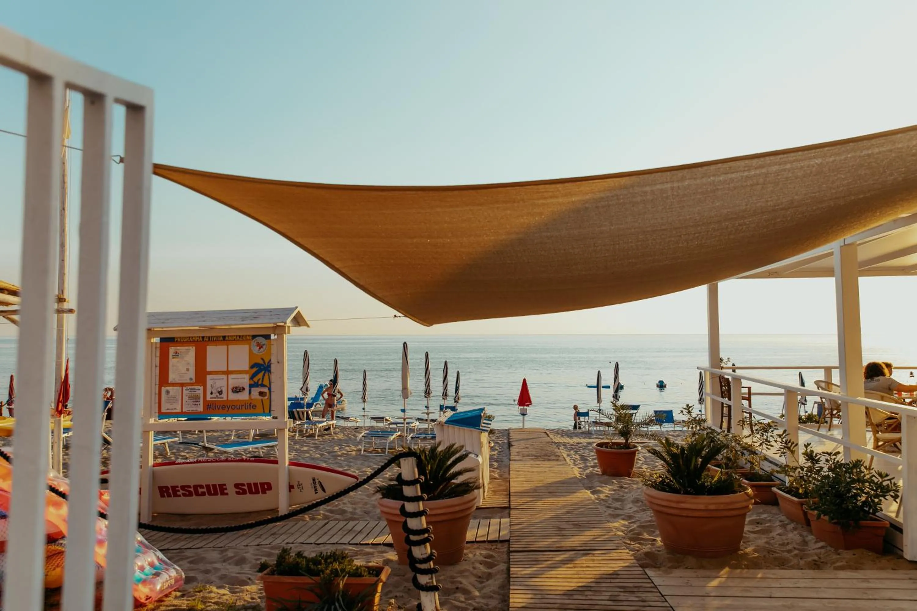 Beach in Hotel Saline