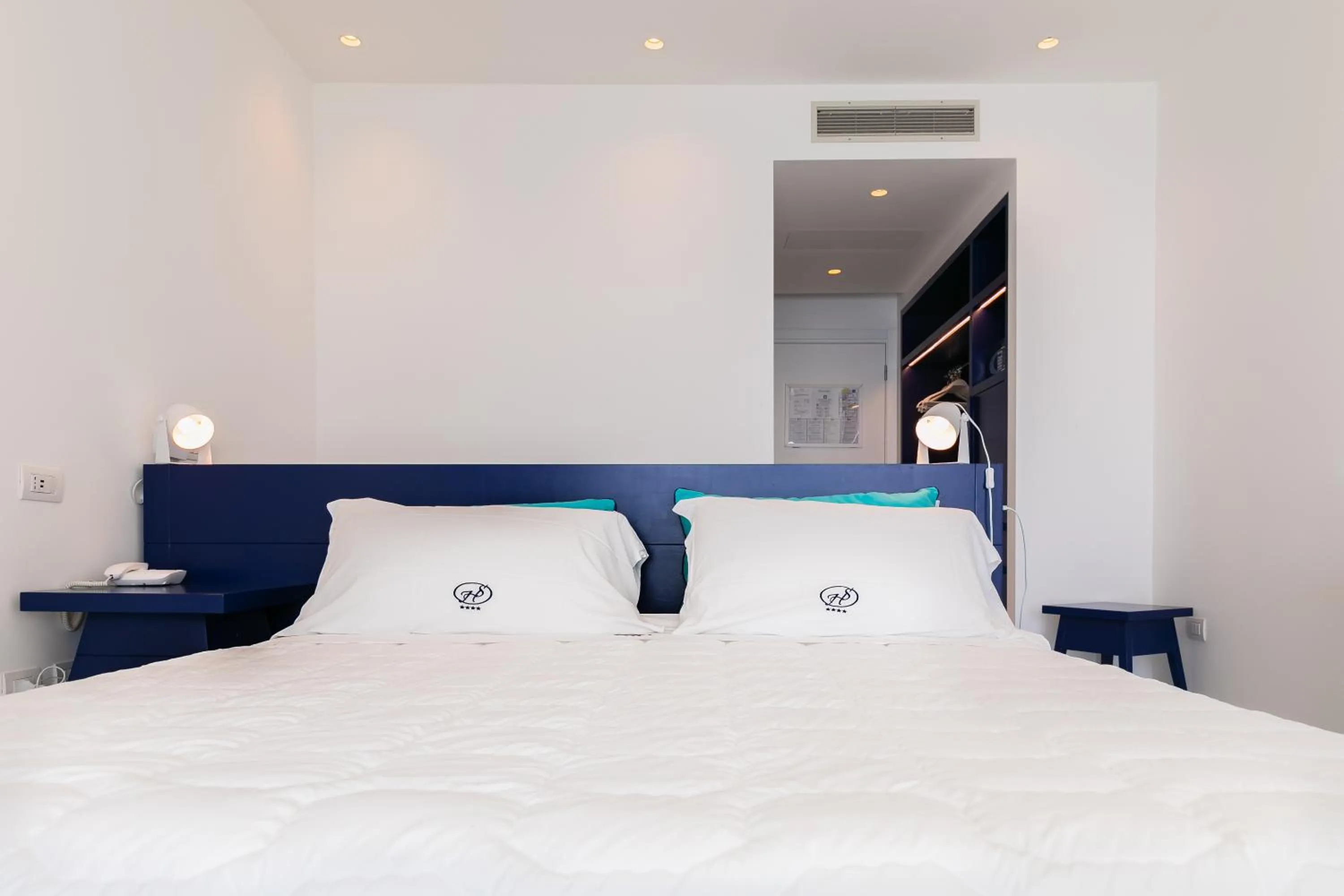 Bedroom, Bed in Hotel Saline