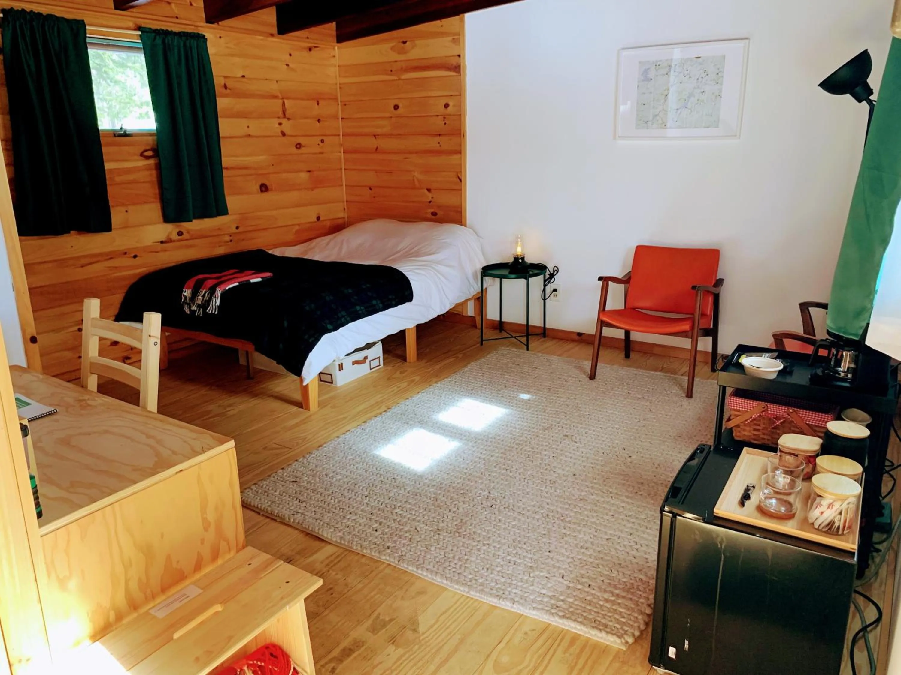 Bed in The Lorca Adirondacks Motel