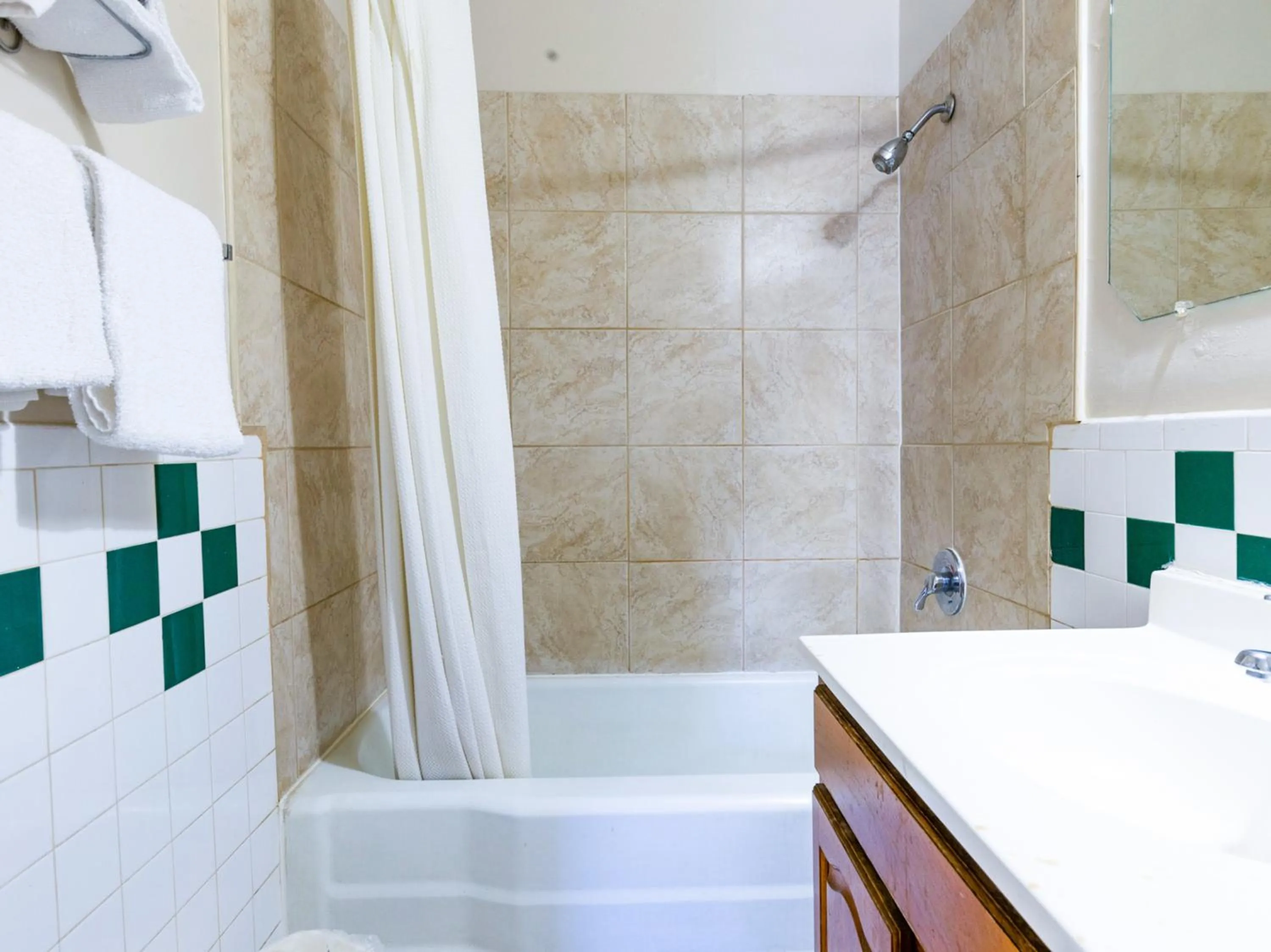 Bathroom in Manor Motel By OYO Near Oak Brook Chicago Westchester