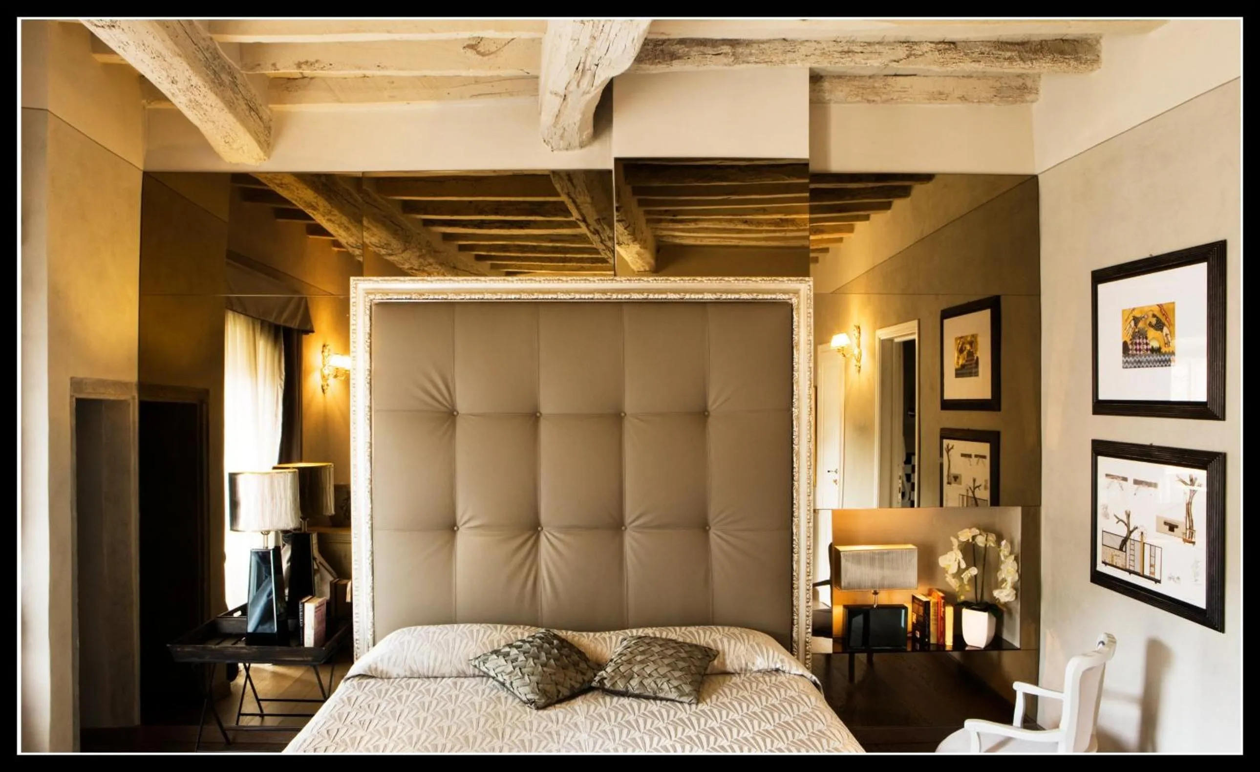 Bed in Villa Casagrande Resort e SPA