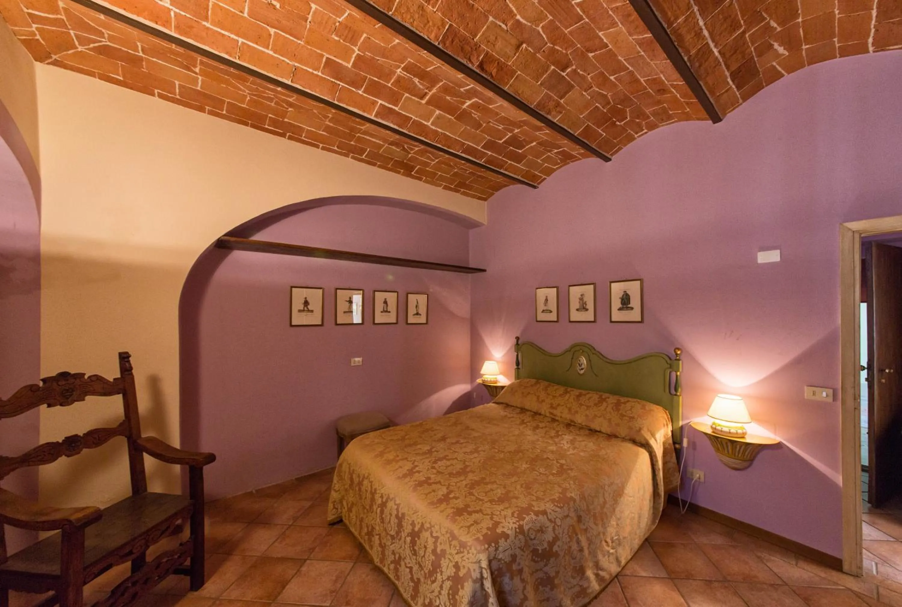 Bedroom, Bed in Villa Casagrande Resort e SPA