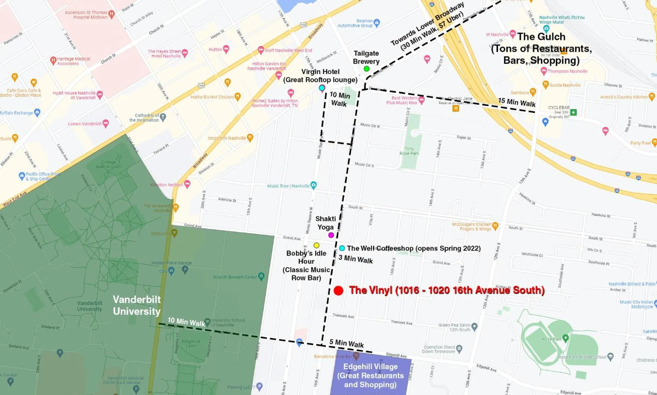 The Vinyl at Music Row - 1 Bedroom Apartment