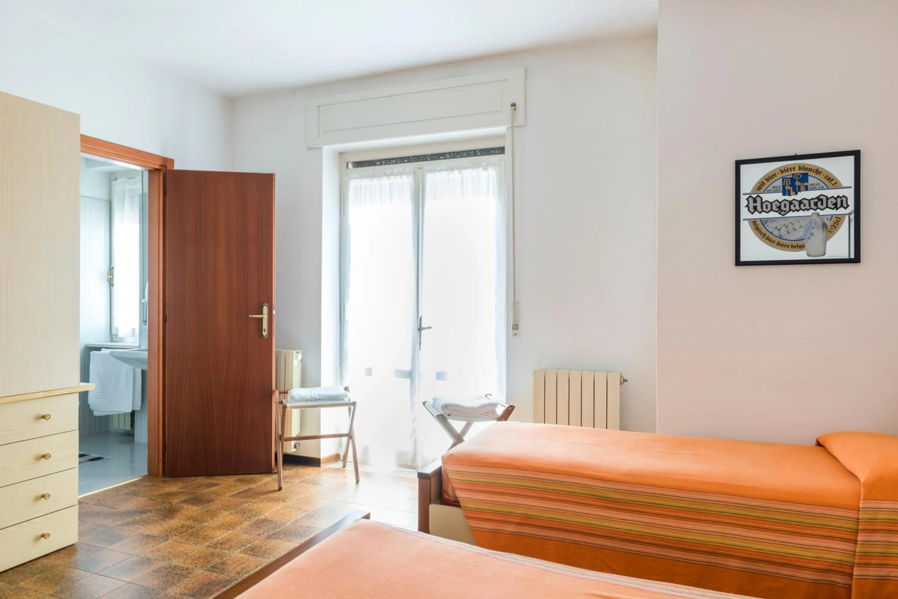 Bed in Hotel Cristina