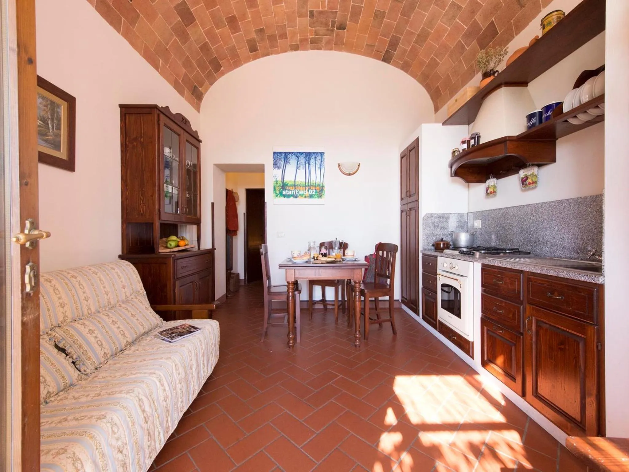 Kitchen or kitchenette in Country House il Ciliegio