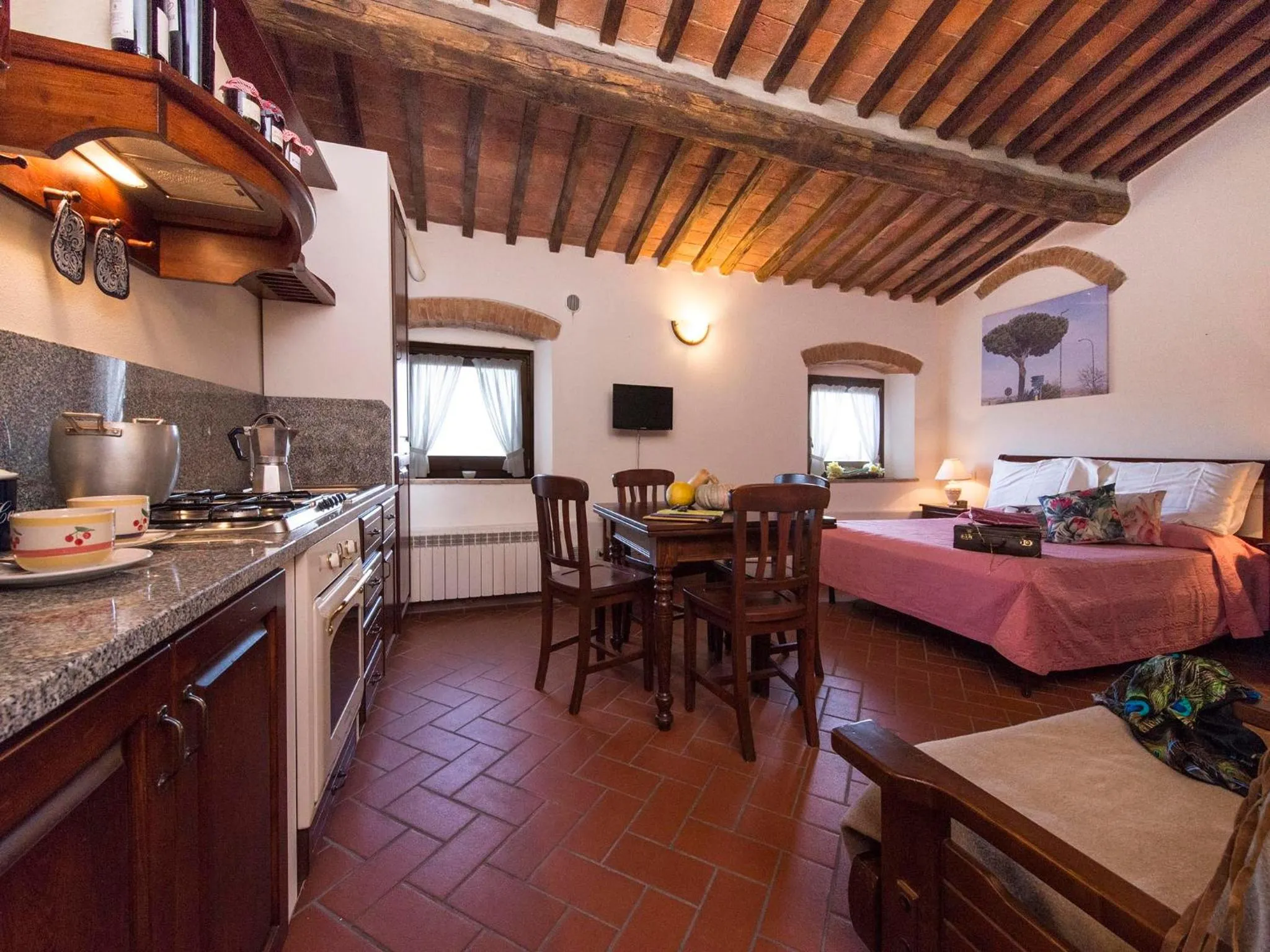 Kitchen or kitchenette in Country House il Ciliegio