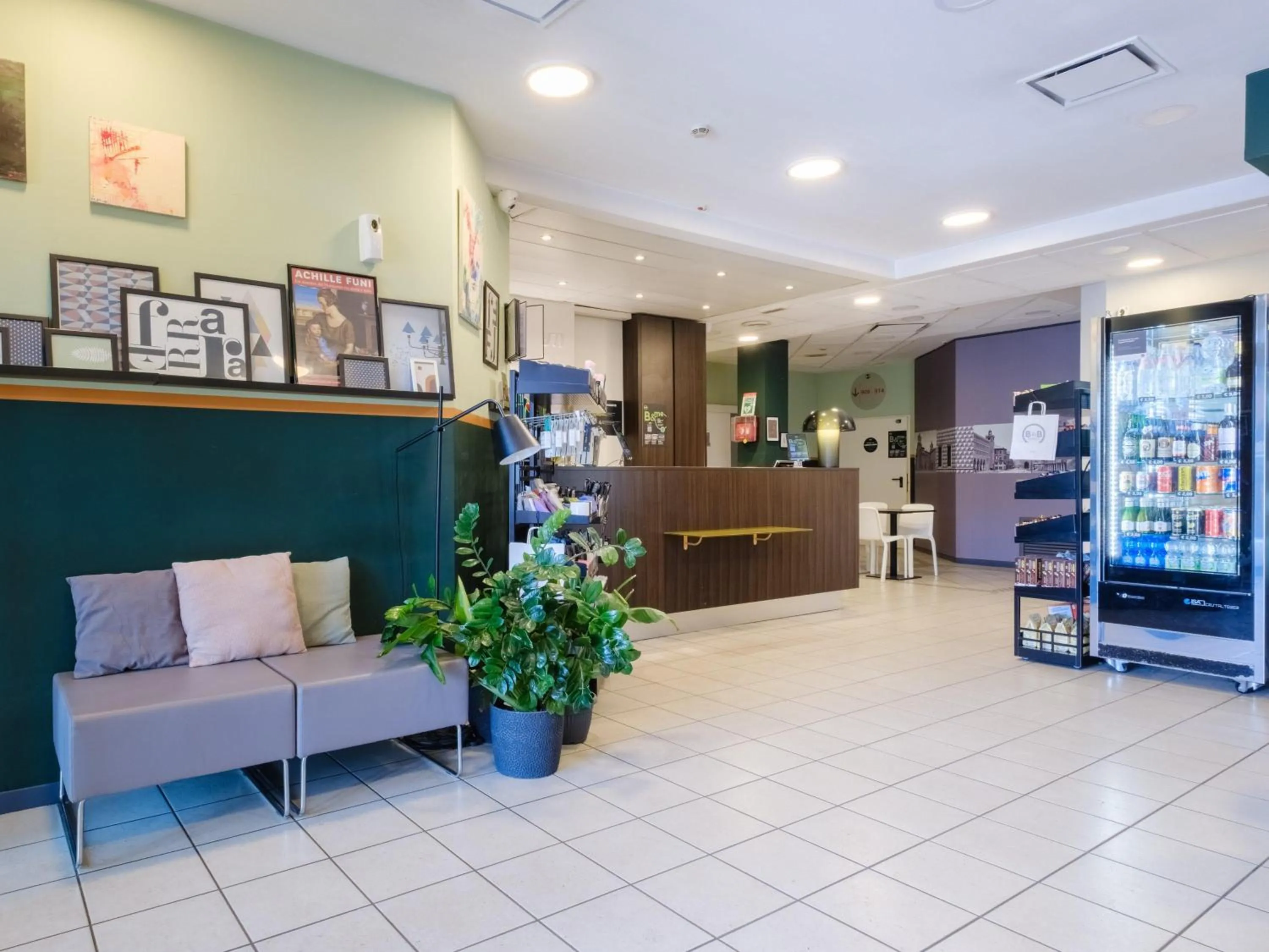 Lobby or reception in B&B Hotel Ferrara